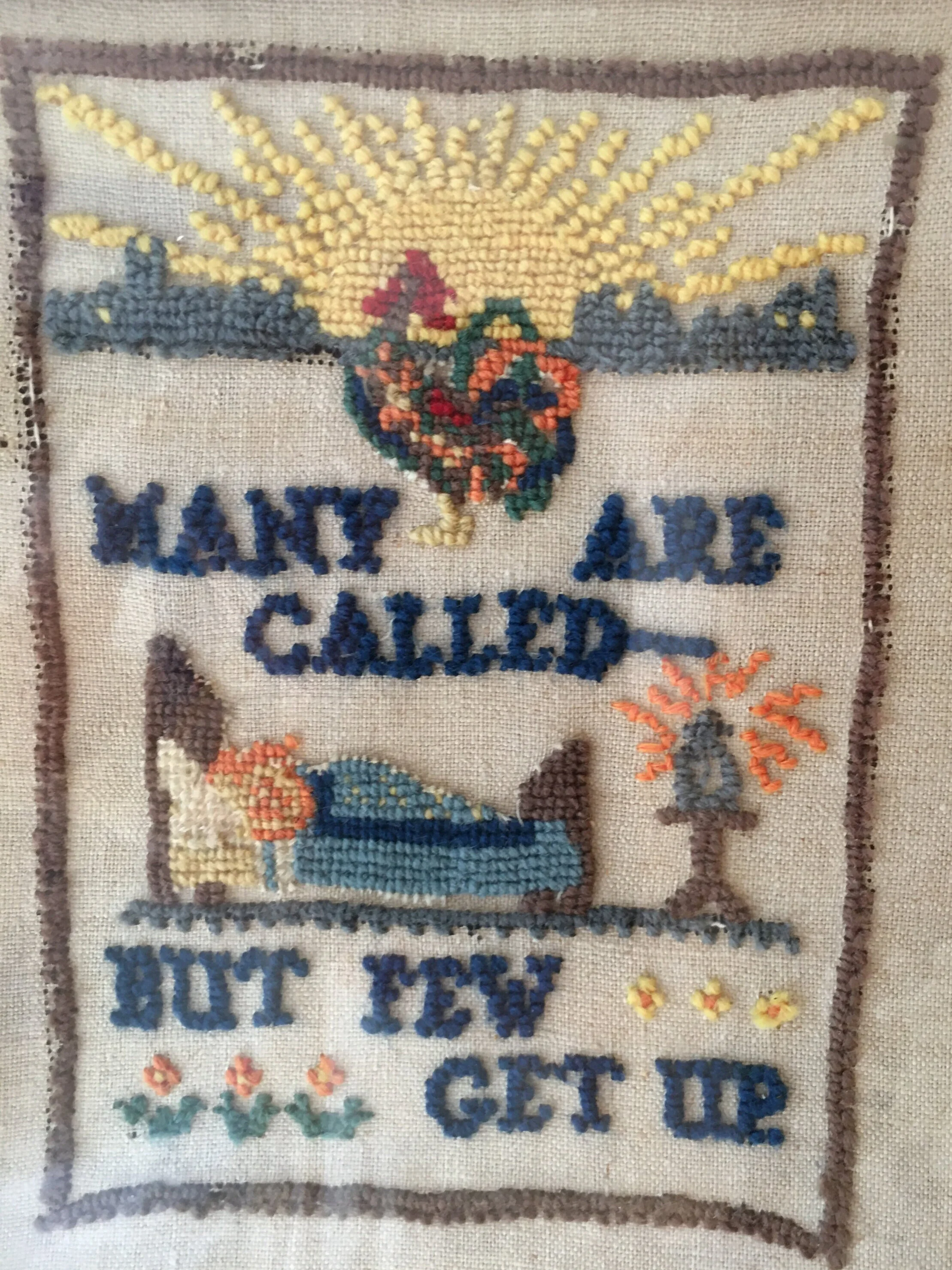 Sampler:  MANY ARE CALLED BUT FEW GET UP -  