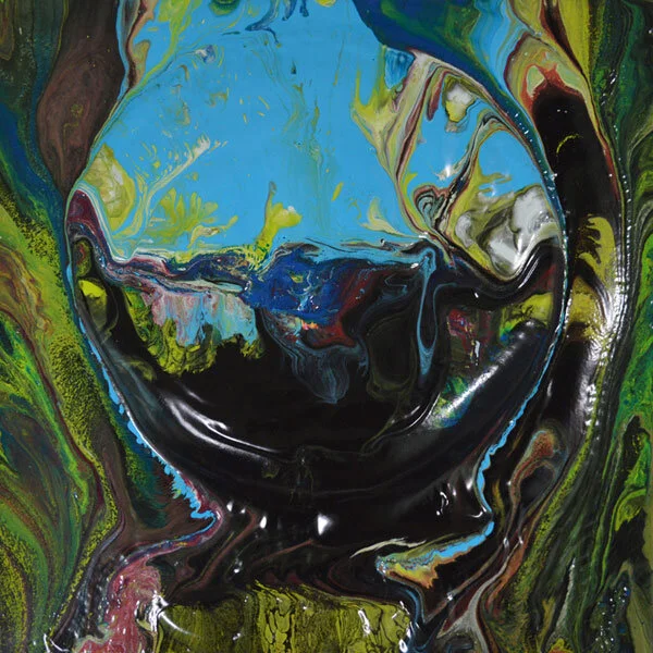 TURBULENCE   43x43cm   Mixed Medium on Canvas   £1,000