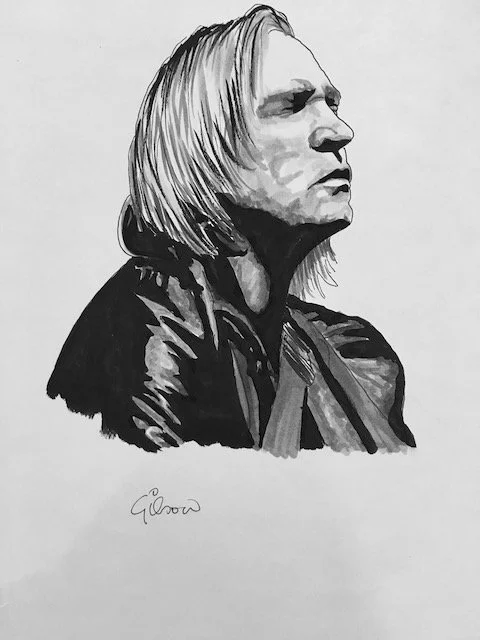 Ink on paper - 30x20cm