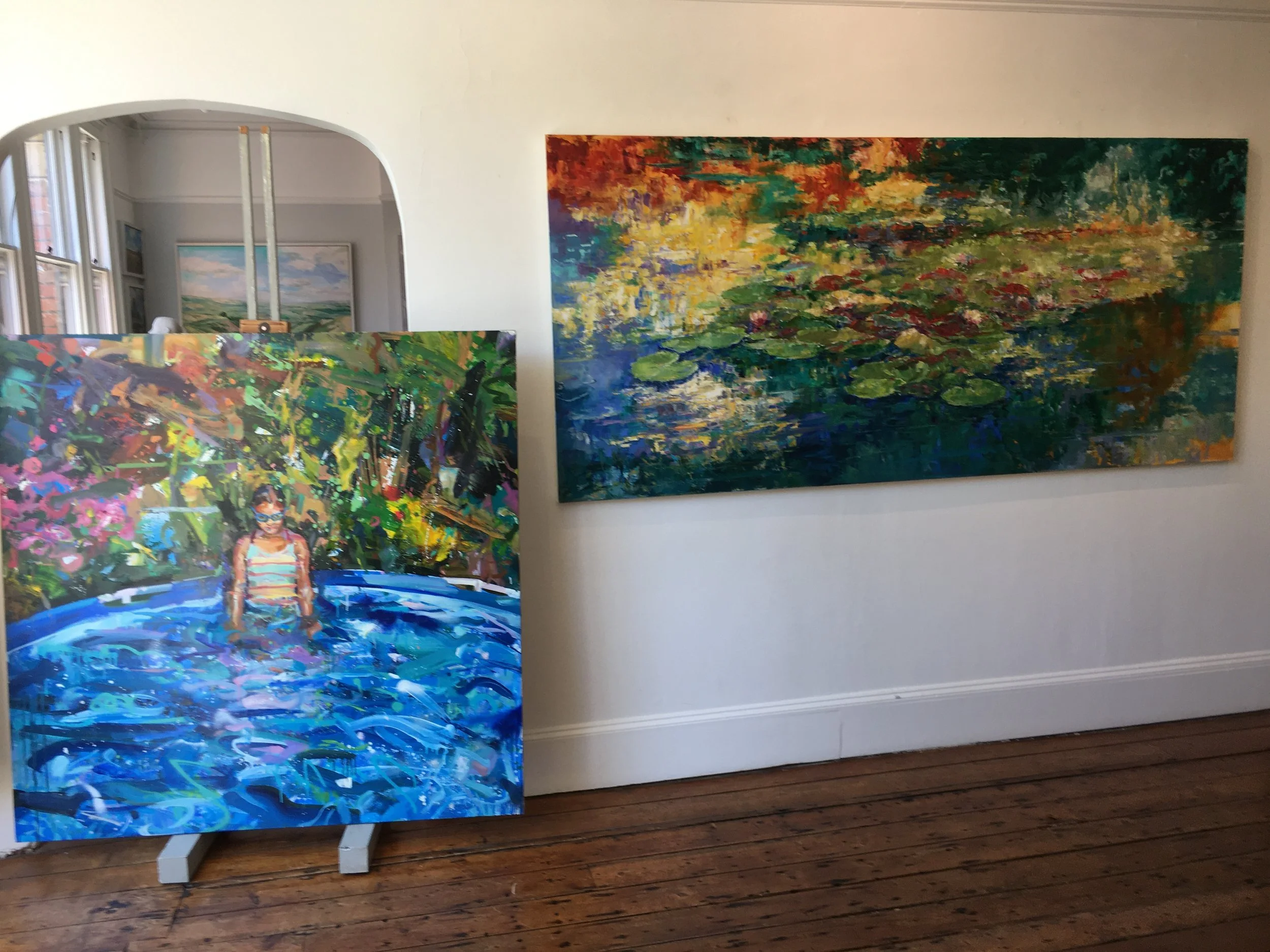  Paul Wright  'Silent Pool' &  Gaila Adair 'The Neverending Day'