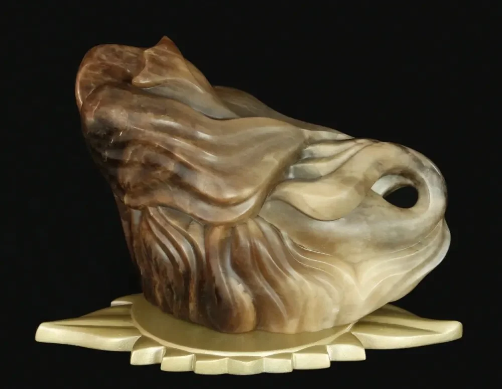Phoenix Resting - Alabaster   - £4600