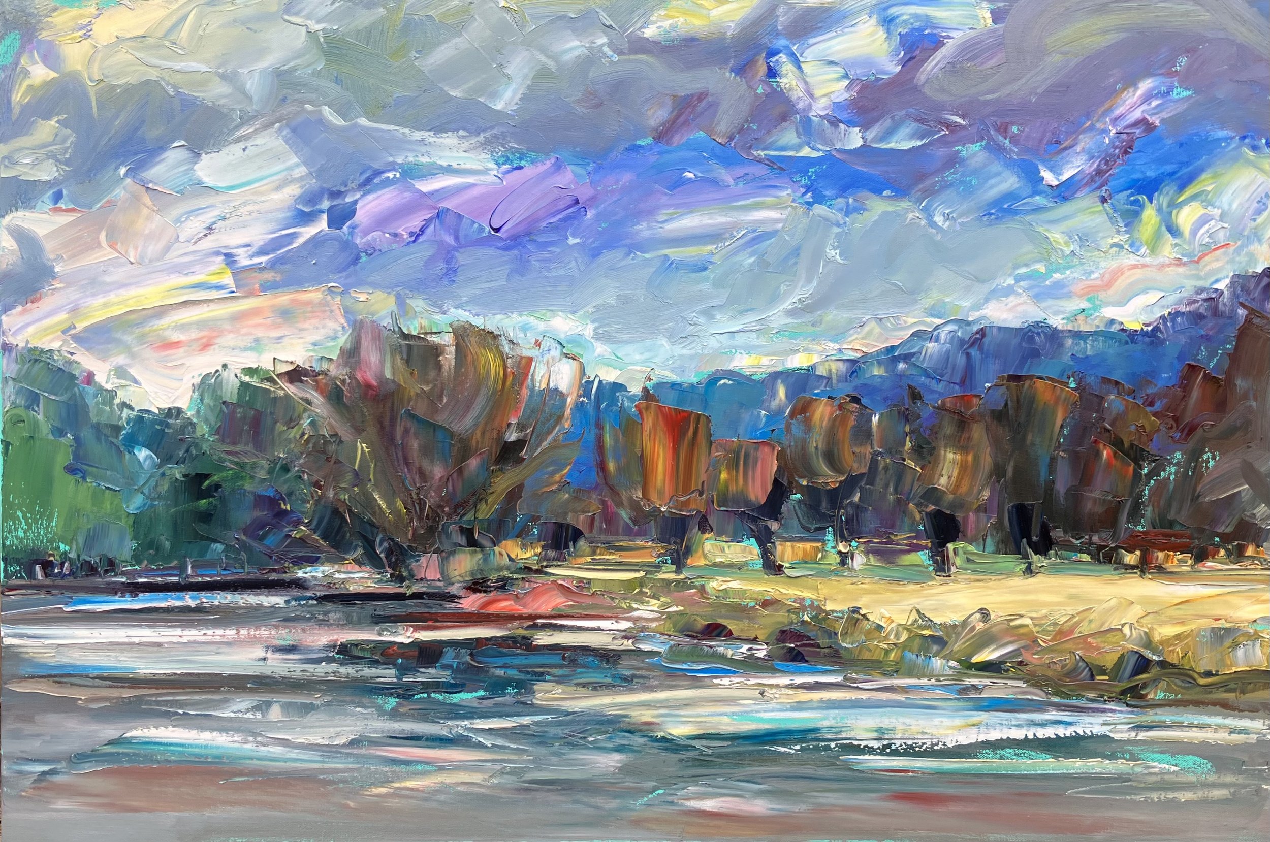 Gaila Adair - Pollarded Trees