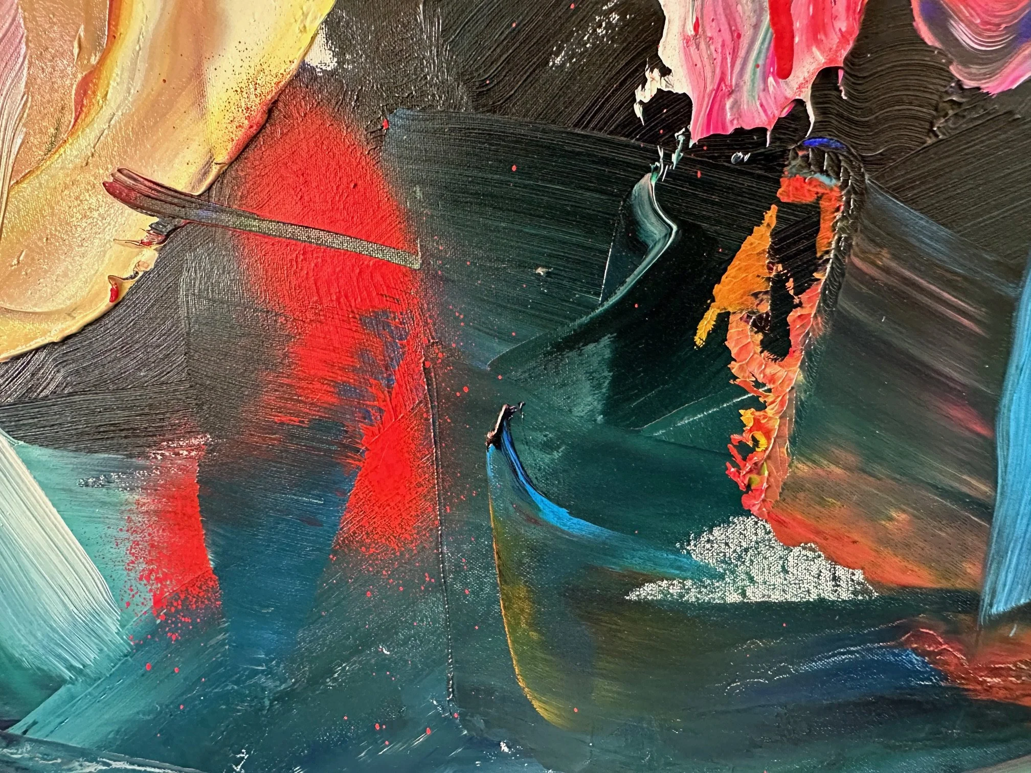 Close up of relection on side of vase!   (magnified) - Constellation 