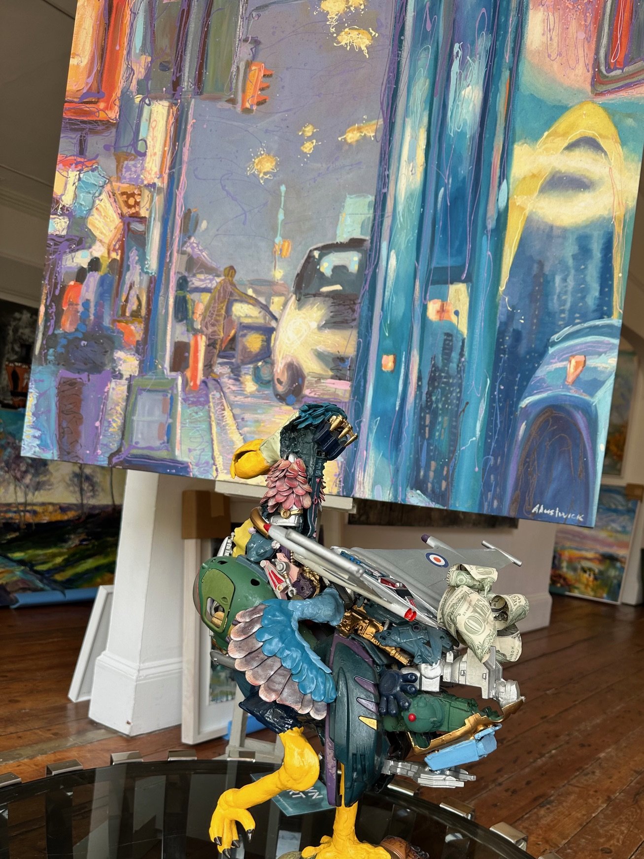 Dave Morris 'Futue Proof' Anita Auswick 'Bus Stop'