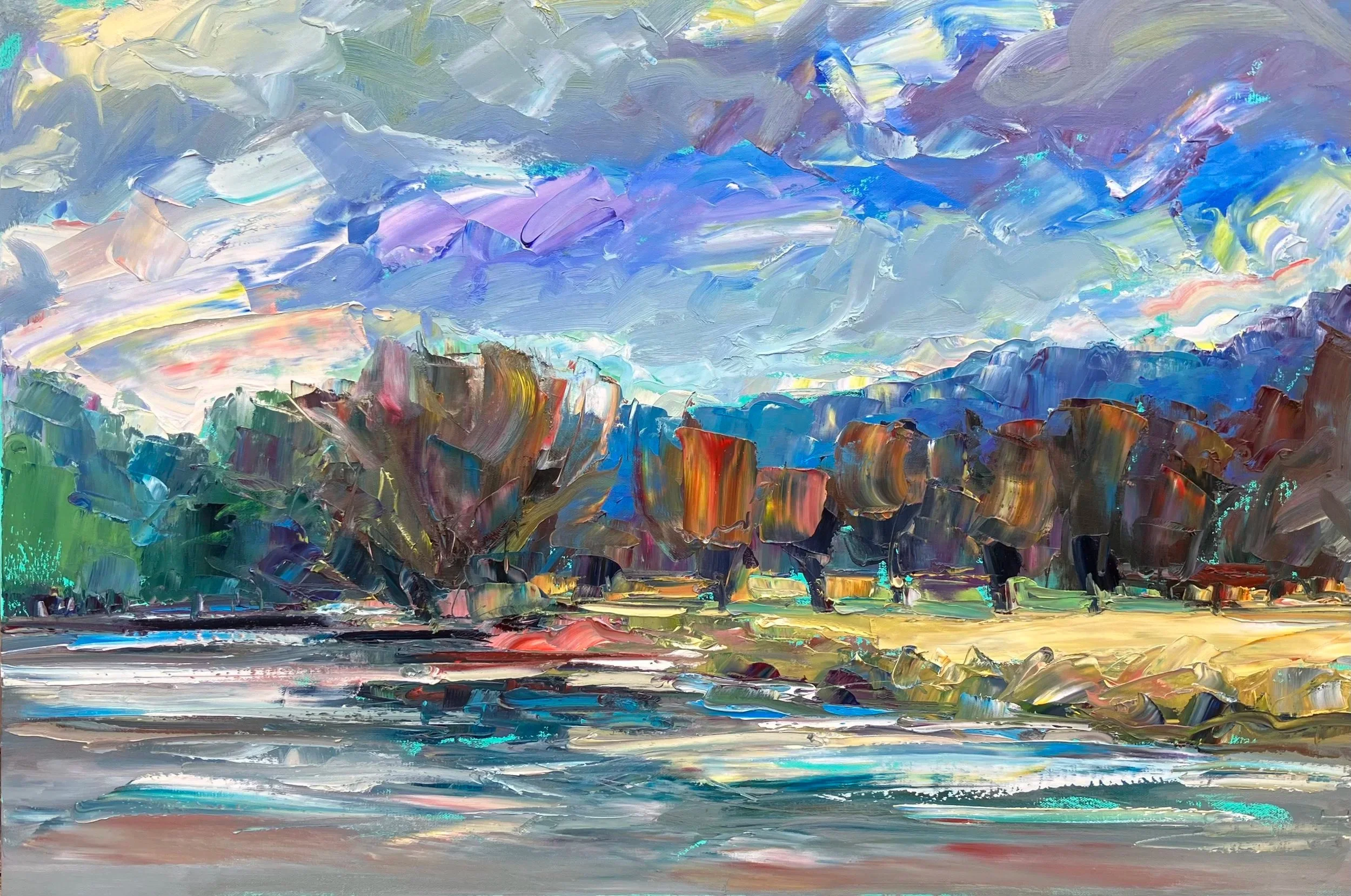 Gaila Adair - Pollarded Trees