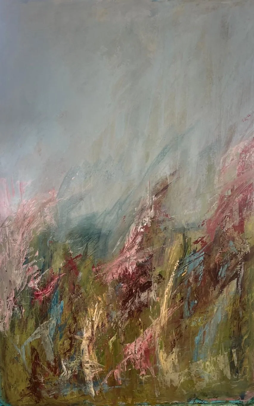 KAT DUDLEY - WORKING STUDY 'Waiting in the Stillness' - Temporary image.