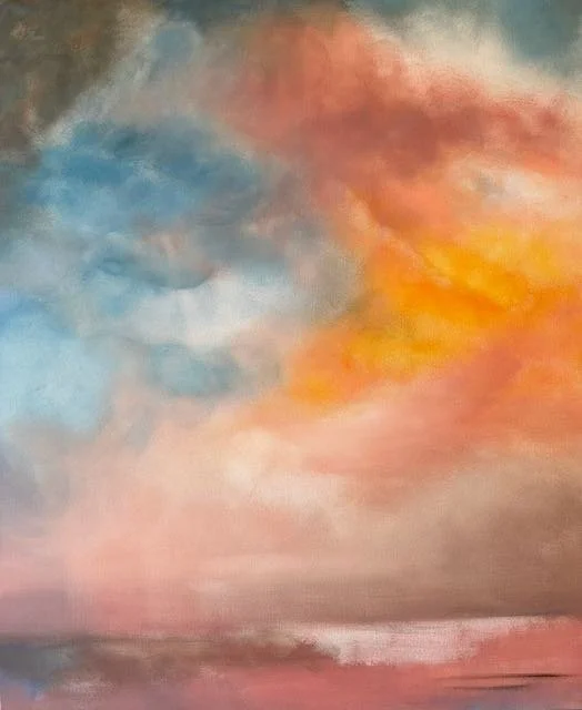 UP IN THE AIR   -  100 x 120cm    Oil on Canvas