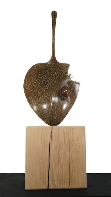 LOSTA HOSTA - £2500 -Bronze. Edition Size 24   17x54x25 cm.  Base: Wood