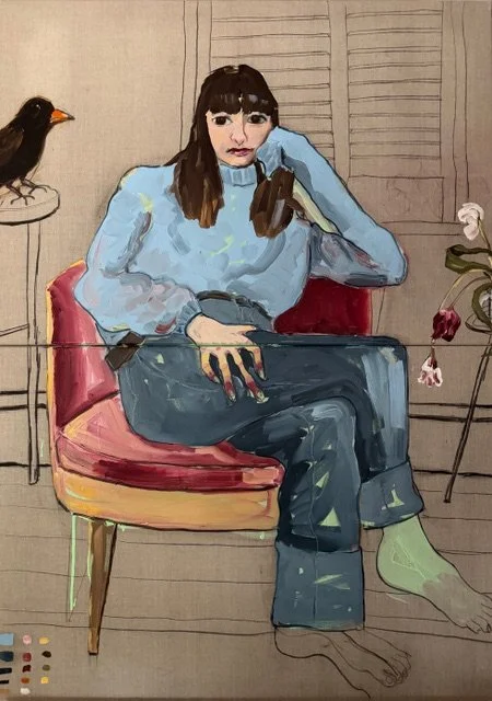 The Girl with No Shoes    95x170cm   £3,500