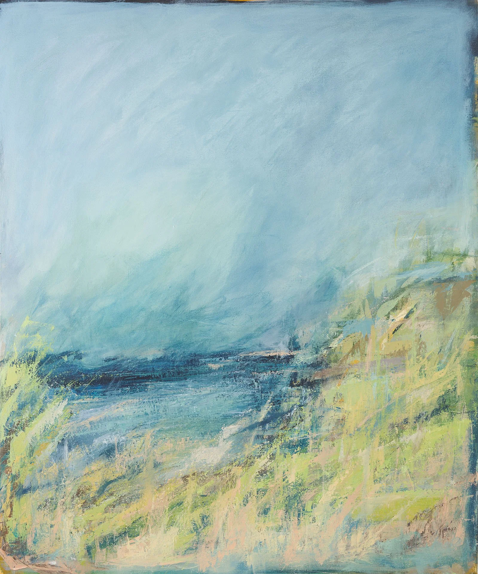 WHY WORRY   £2250   120x100cm  Acrylic Paint on Canvas
