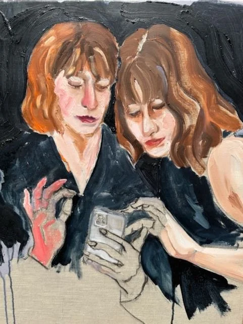 What did they wear   Oil on canvas    60x50cm