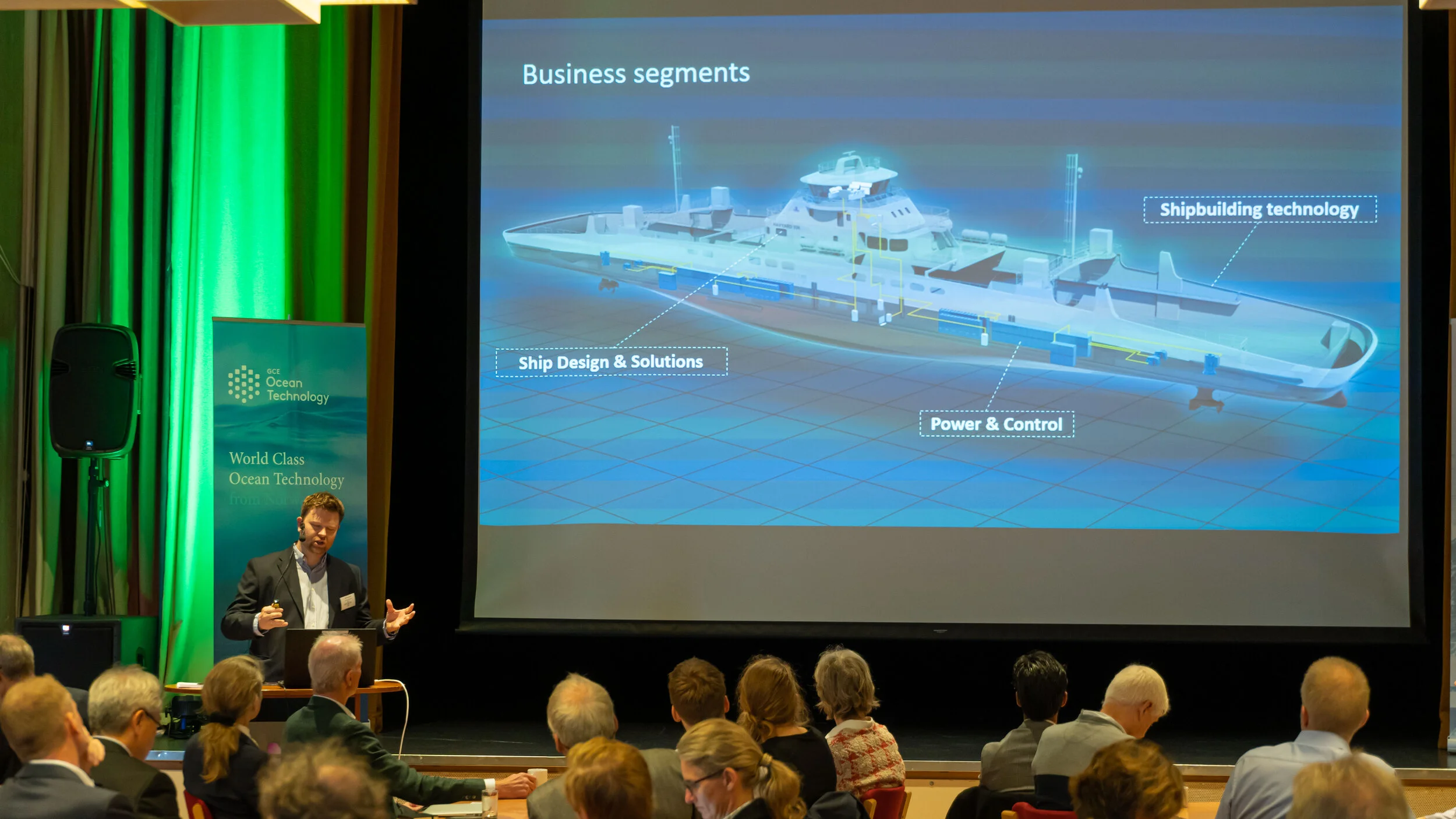 Havyard presenting their innovative FreeCO2AST project