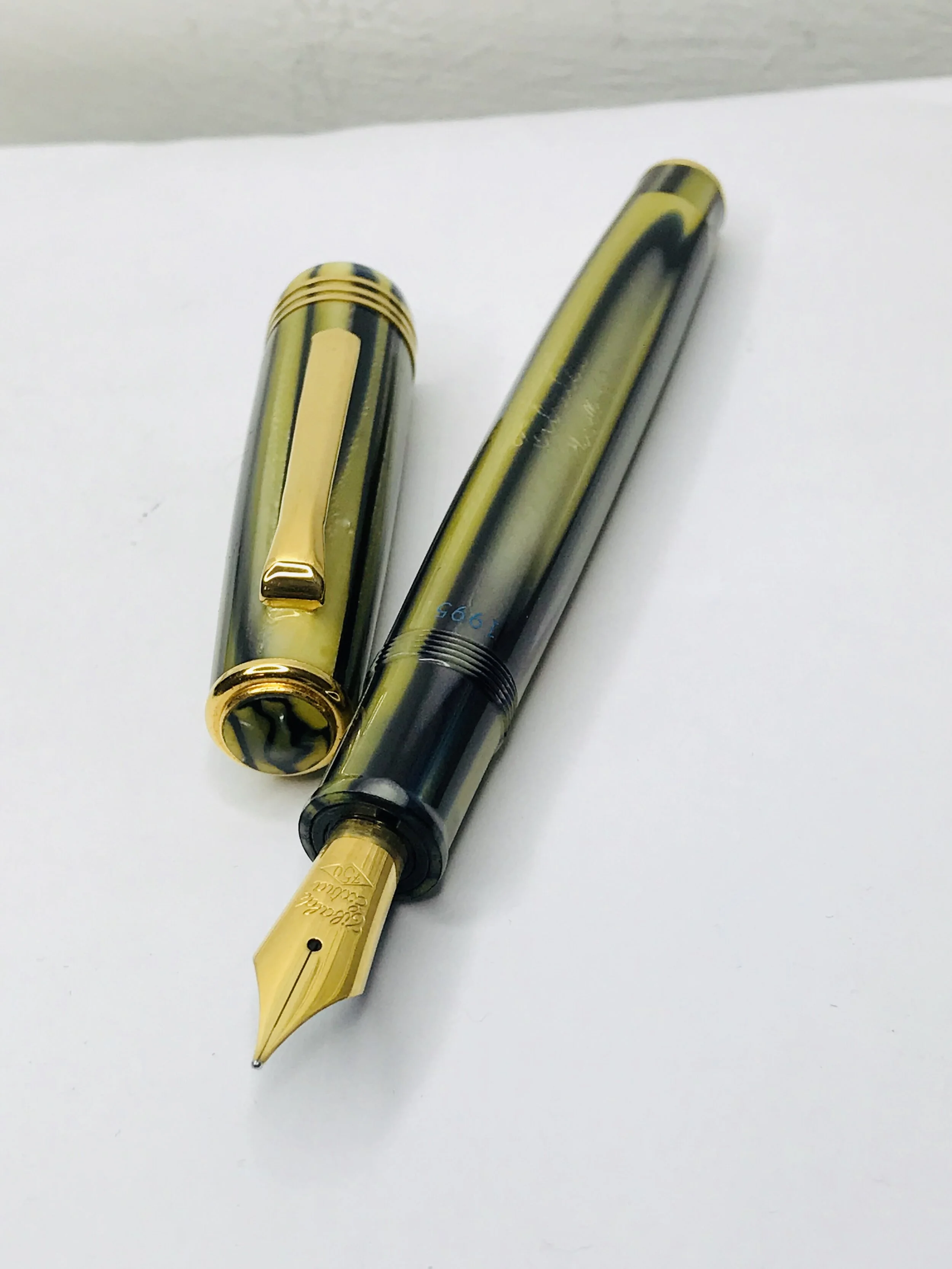 TIBALDI MODELLO 60 CELLULOID FOUNTAIN PEN