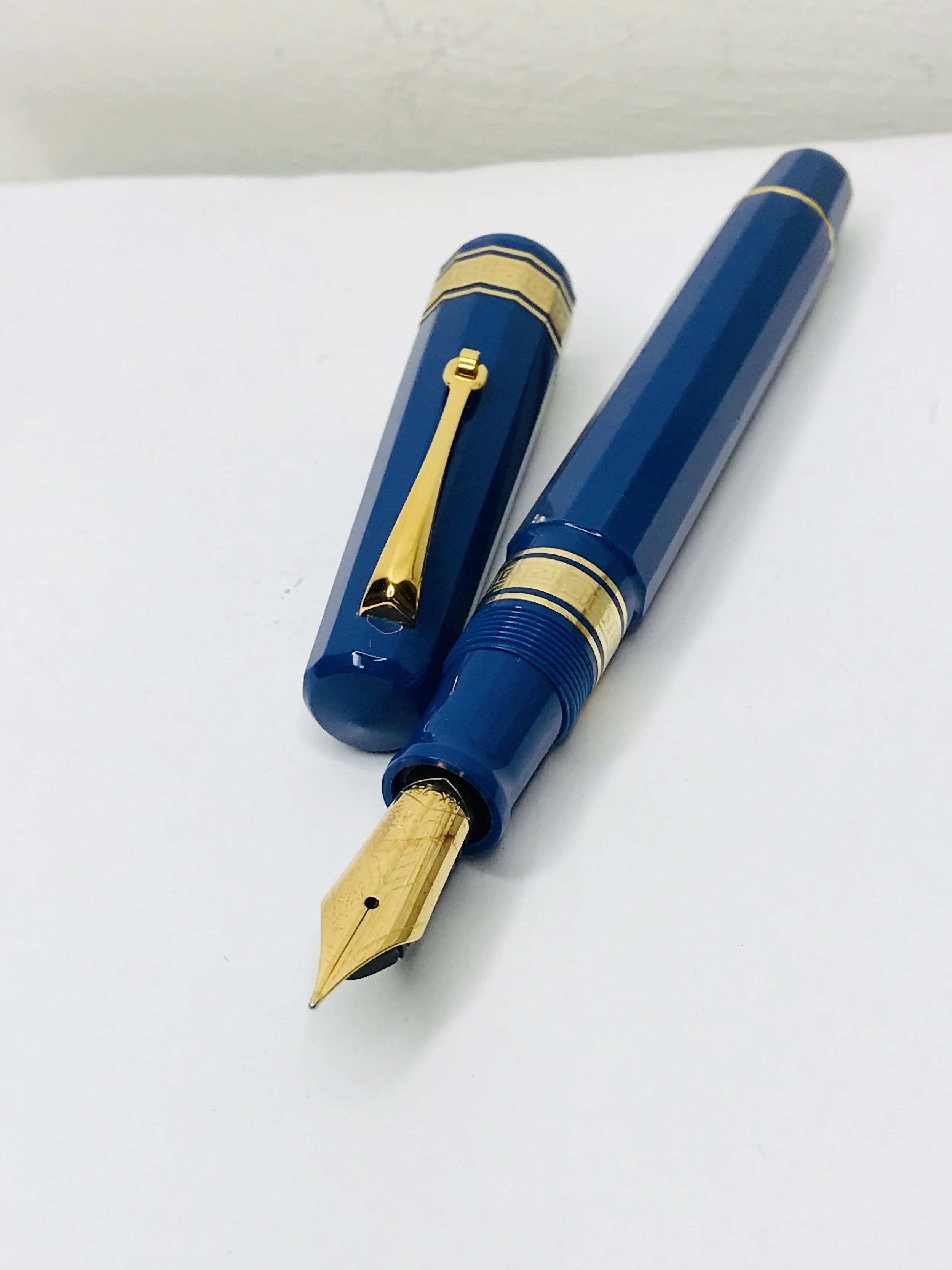 Omas Blue Paragon Fountain Pen