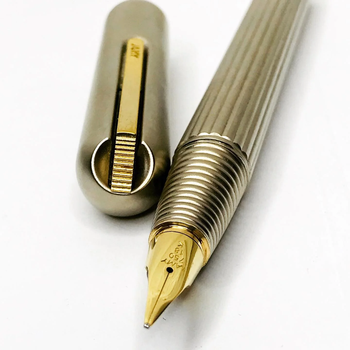 Lamy Persona Titanium Fountain Pen.