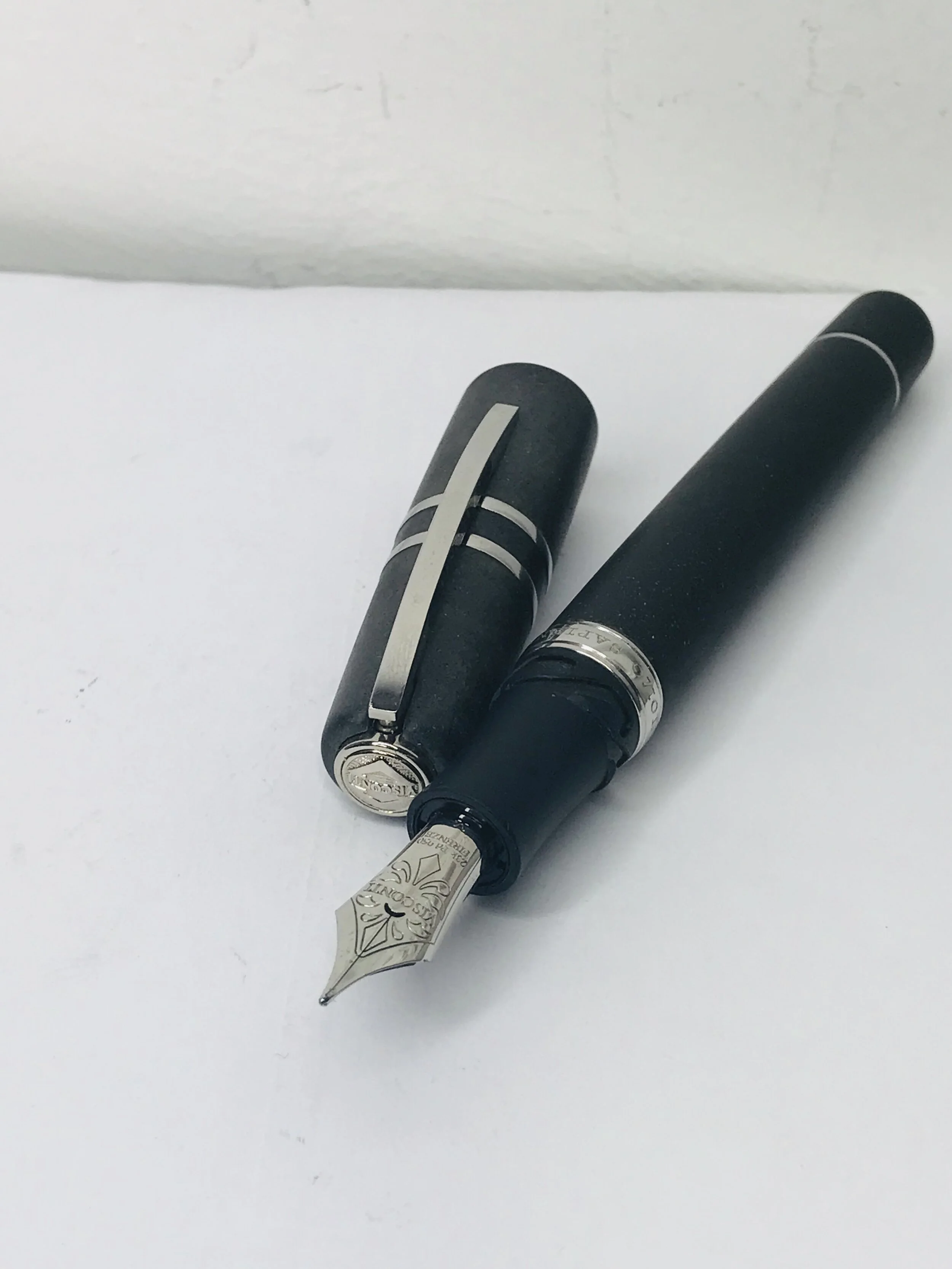 Visconti Homo Sapiens Oversize Fountain Pen - Steel Age