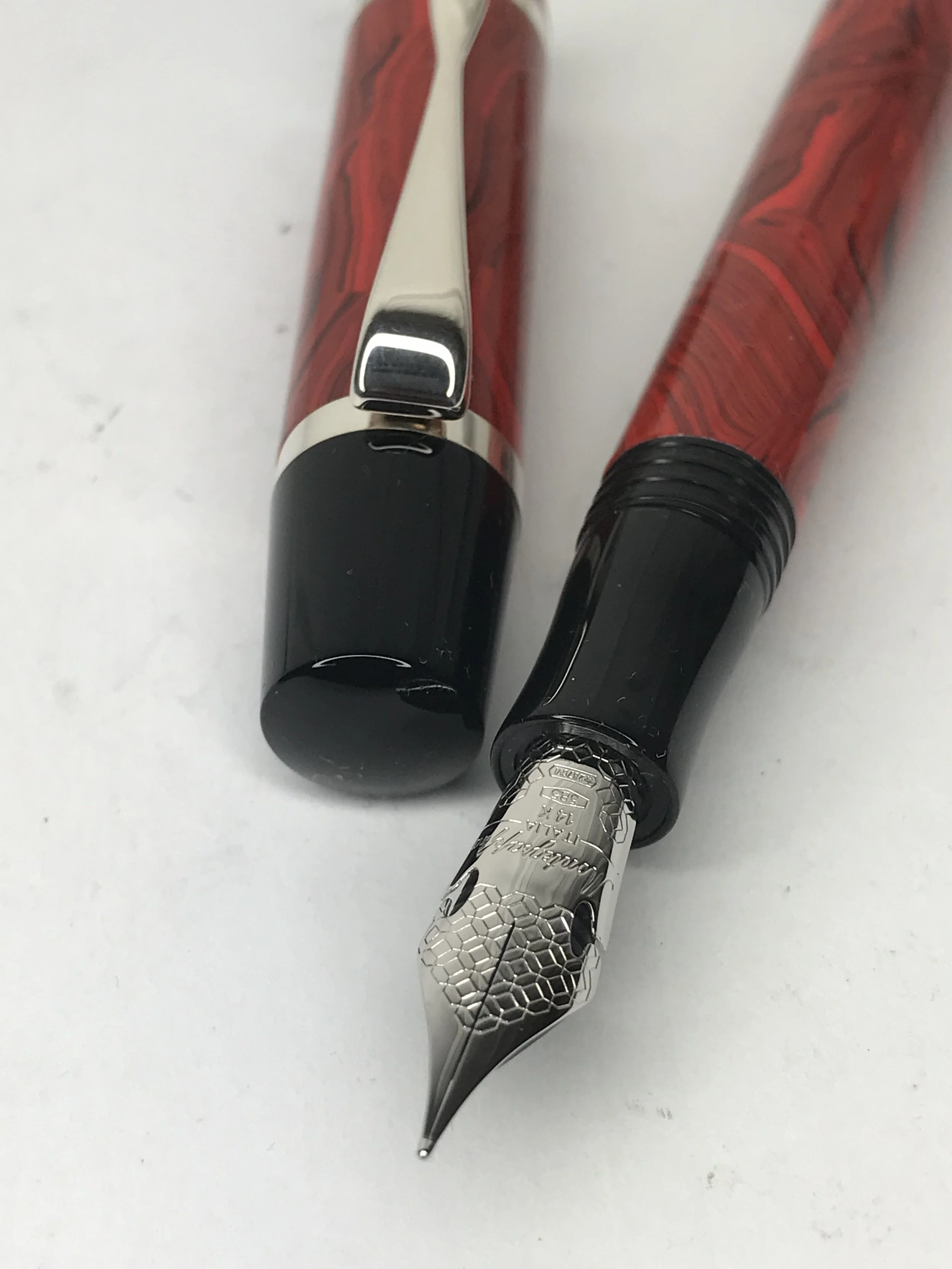 Montegrappa Nazionale Flex Cinnamon Limited Edition Fountain Pen F Nib