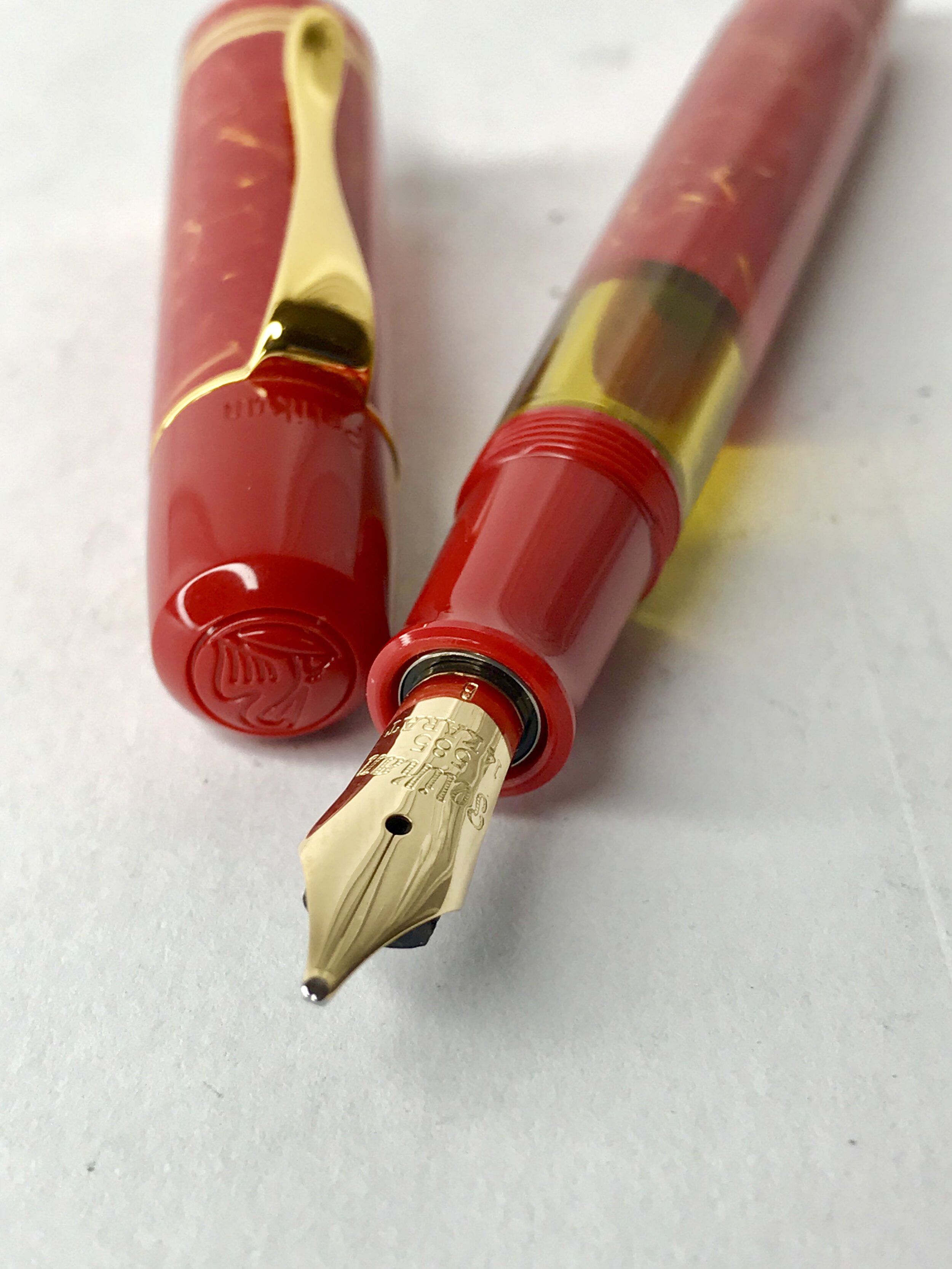 Pelikan M101N Bright Red Special Edition Fountain Pen