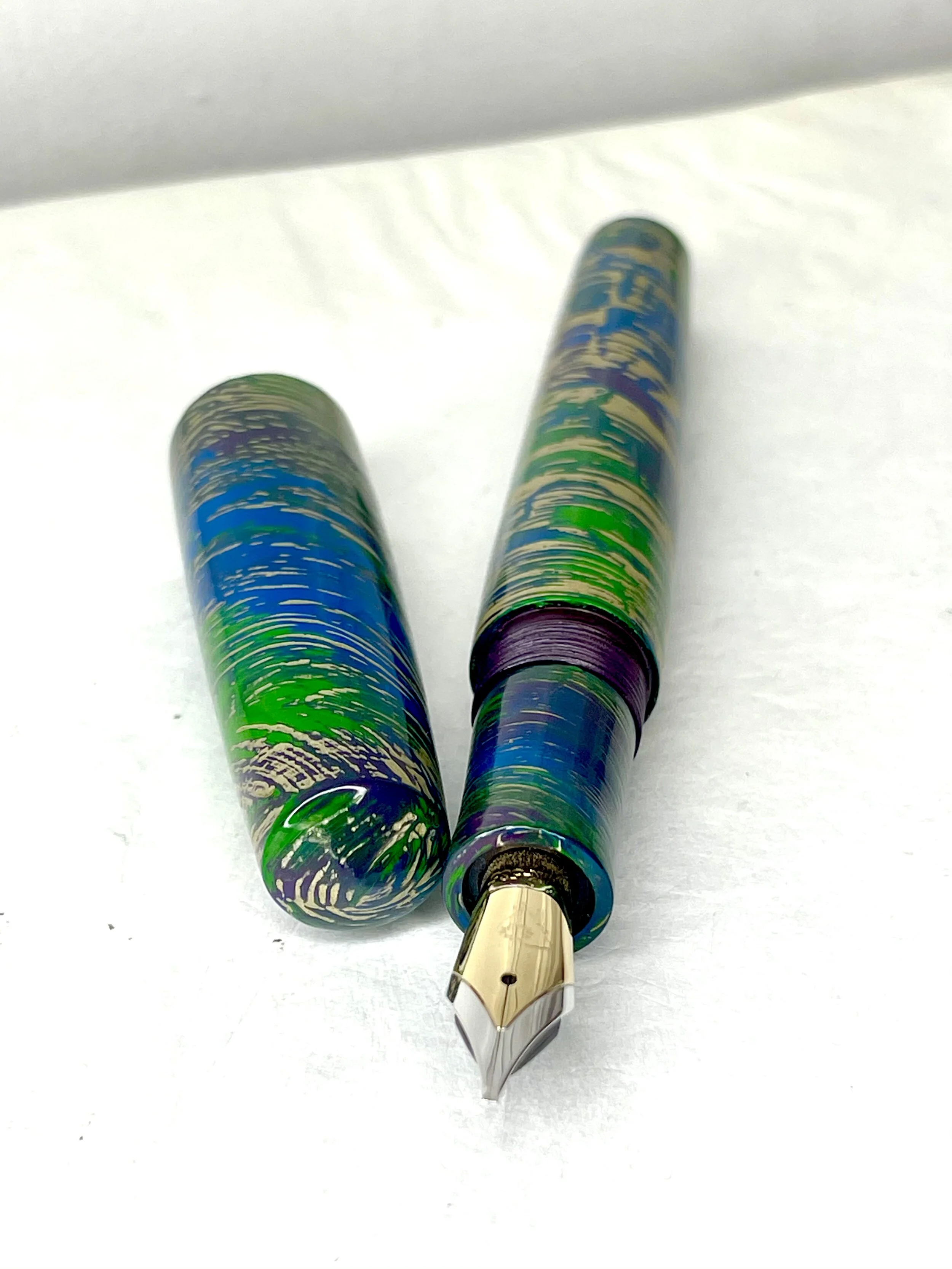 Carolina Pen Company 
Charleston Brush Stroke Fountain Pen.
