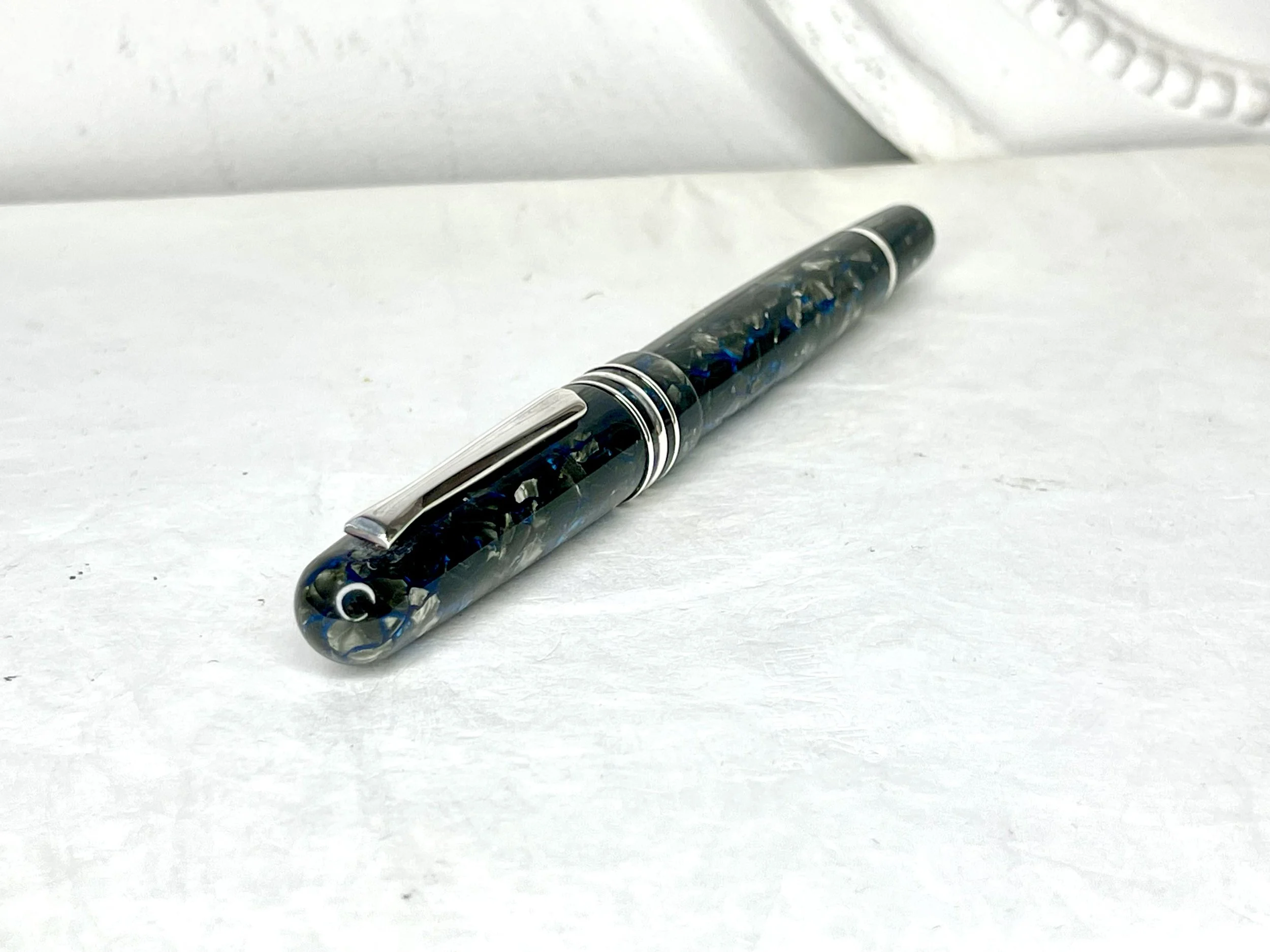 Rare Mercury Tibaldi Impero Celluloid Limited Edition Fountain Pen