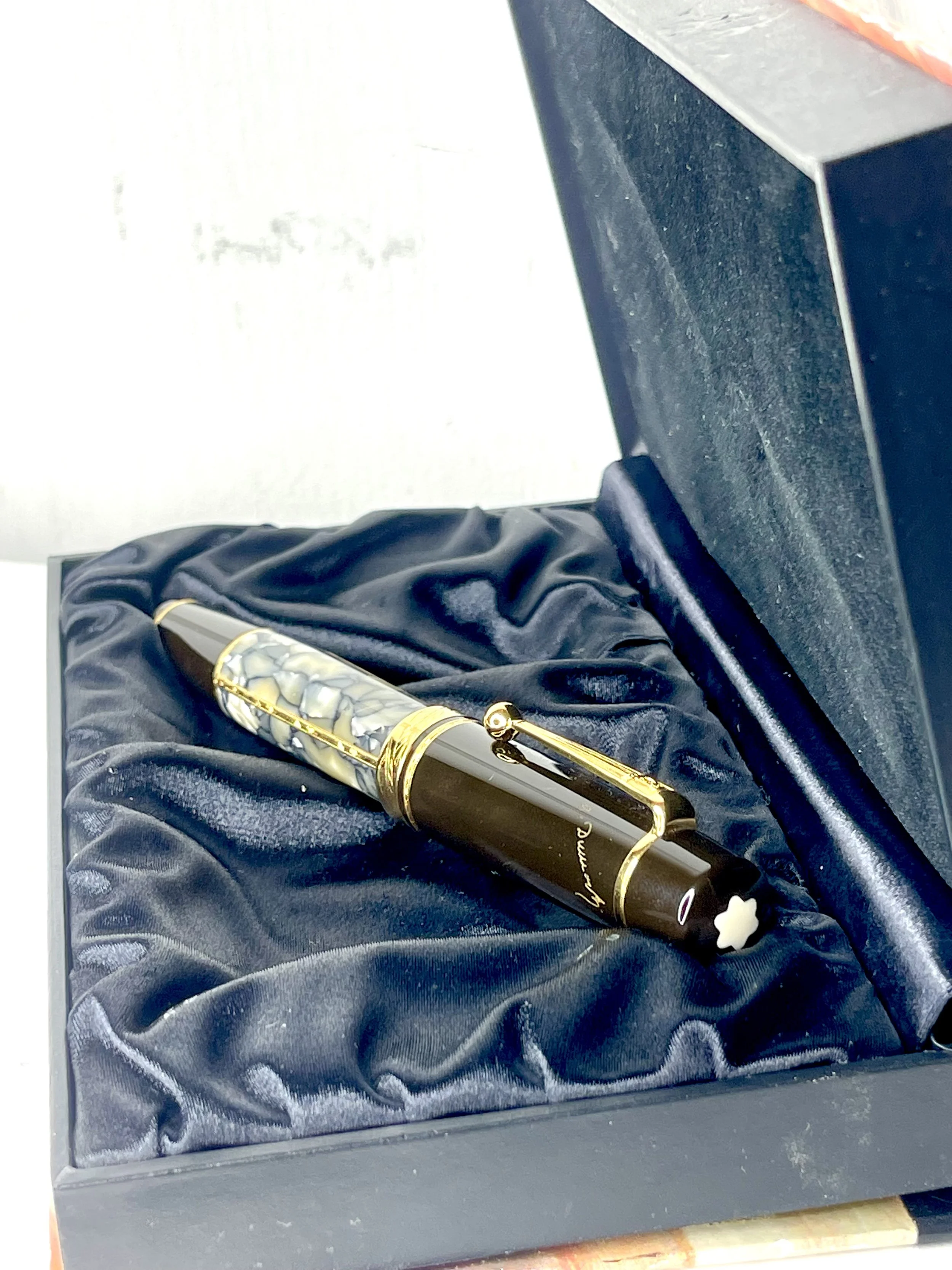 Montblanc Writer's Edition Alexandre Dumas Incorrect Signature Fountain Pen