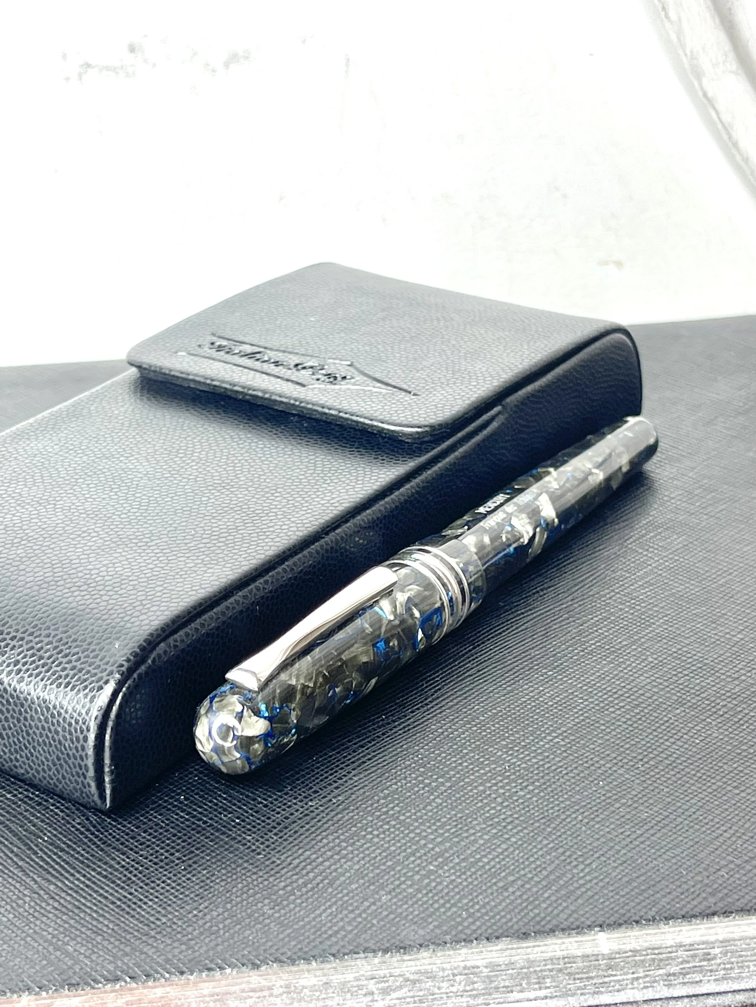 Rare Mercury Tibaldi Impero Celluloid Limited Edition Fountain Pen. (76/80)