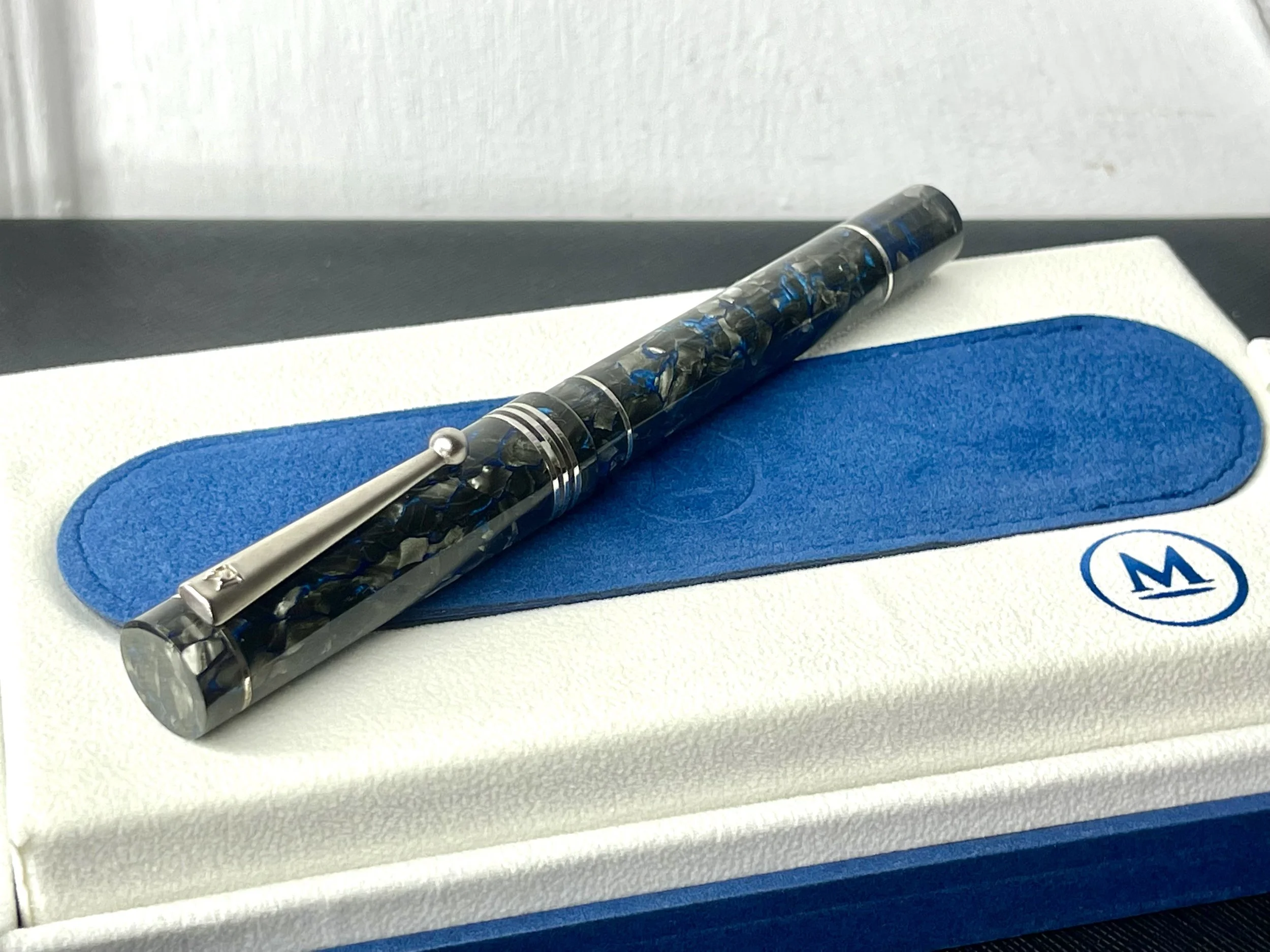 Molteni Modelo 88 Tibaldi Impero Celluloid Ltd Ed of 1/1 Fountain Pen