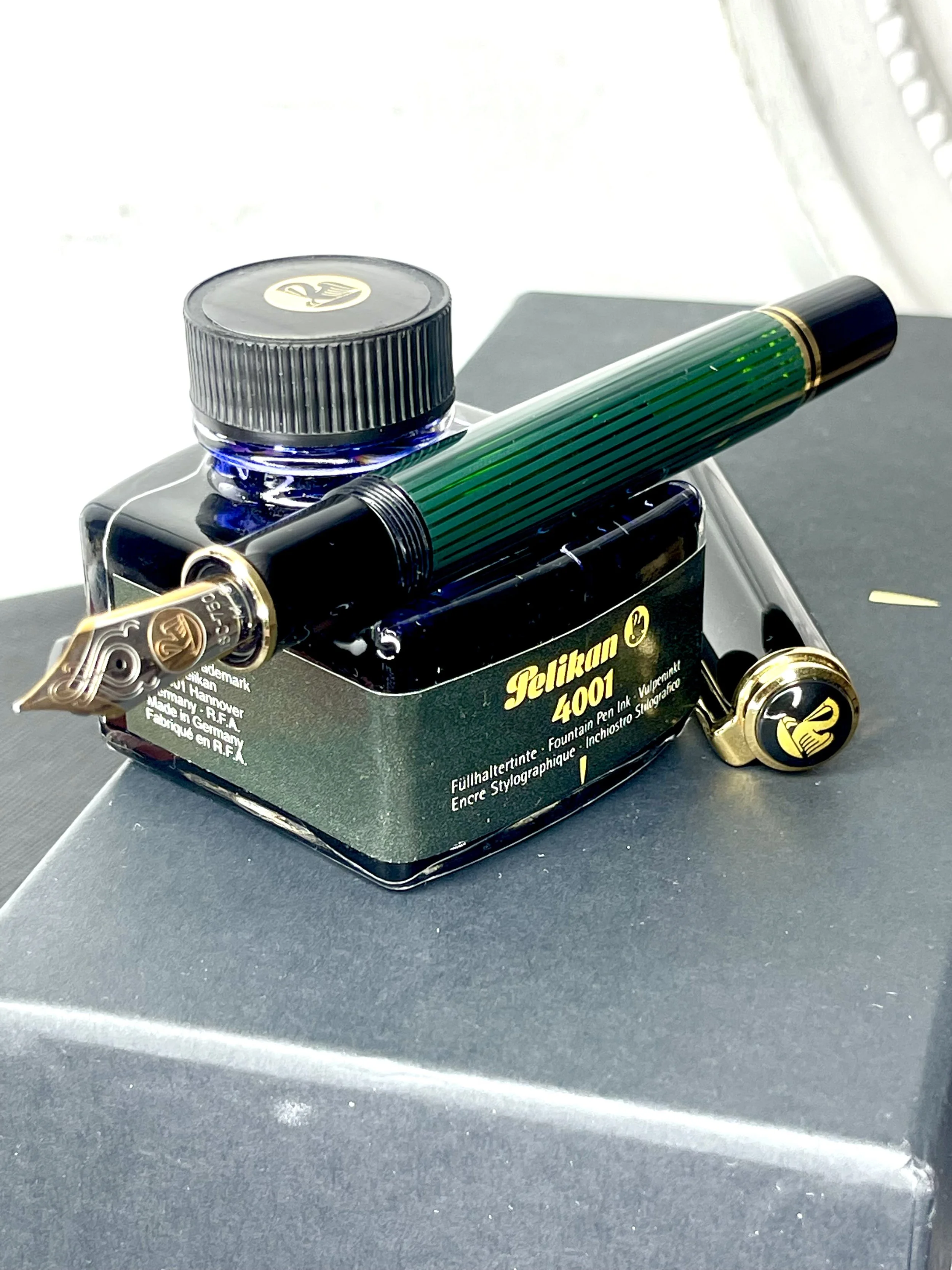 Pelikan Souveran M1000 Fountain Pen Black / Green