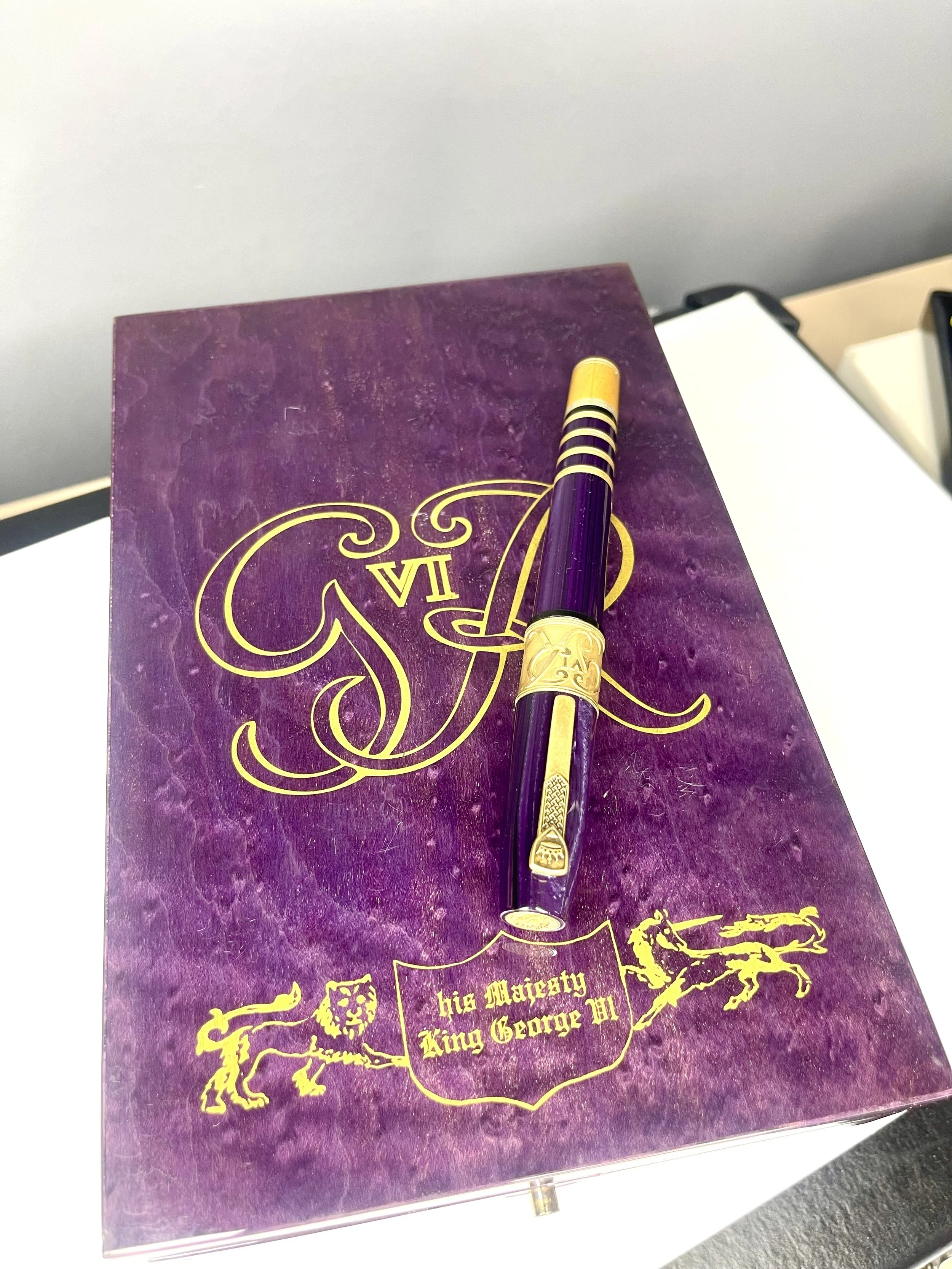 Krone Limited Edition King George VI Fountain Pen — ST. JOHN