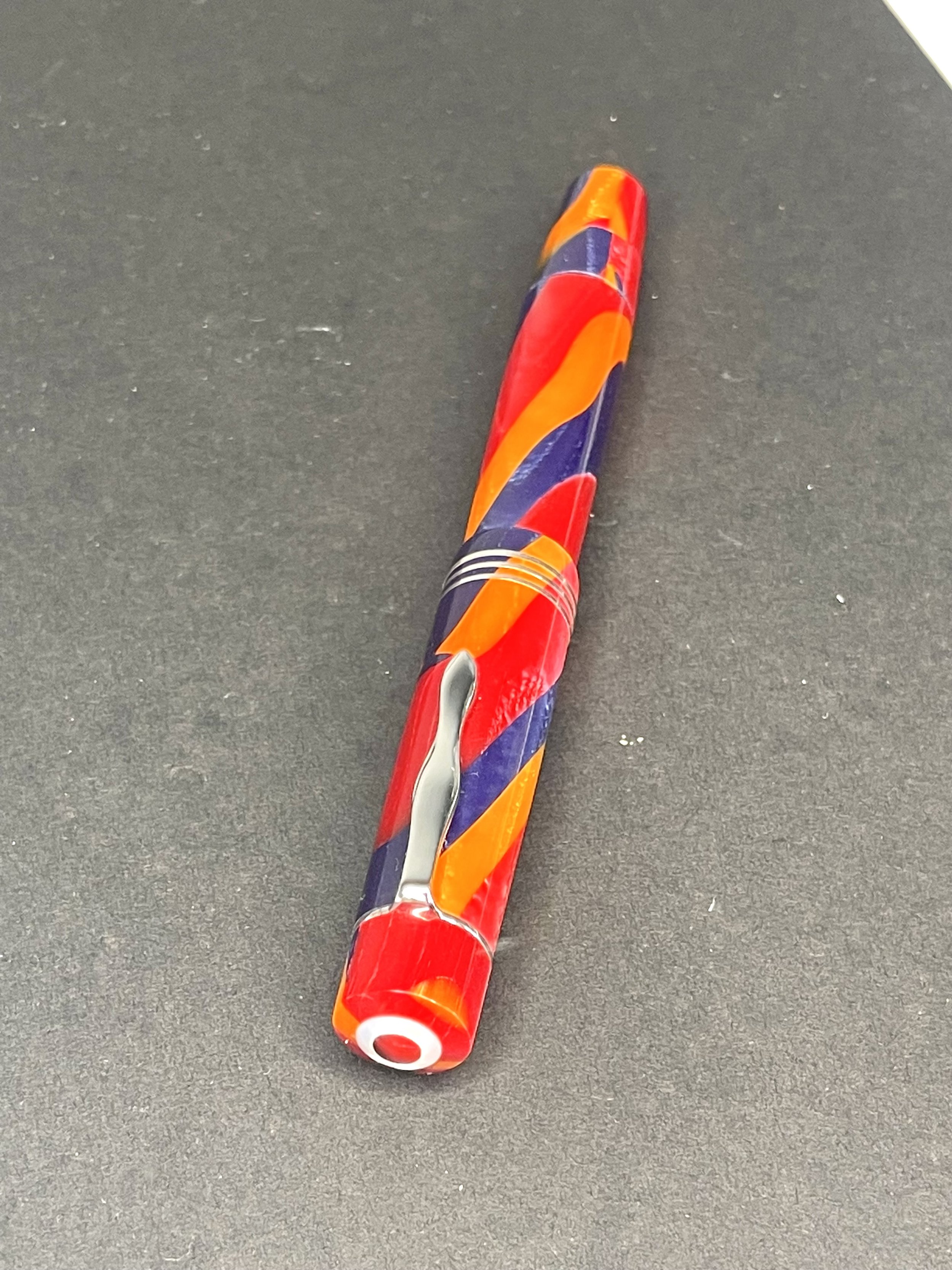 Goldfink 39 Custom Pen in Lollipop Celluloid Fountain Pen.
