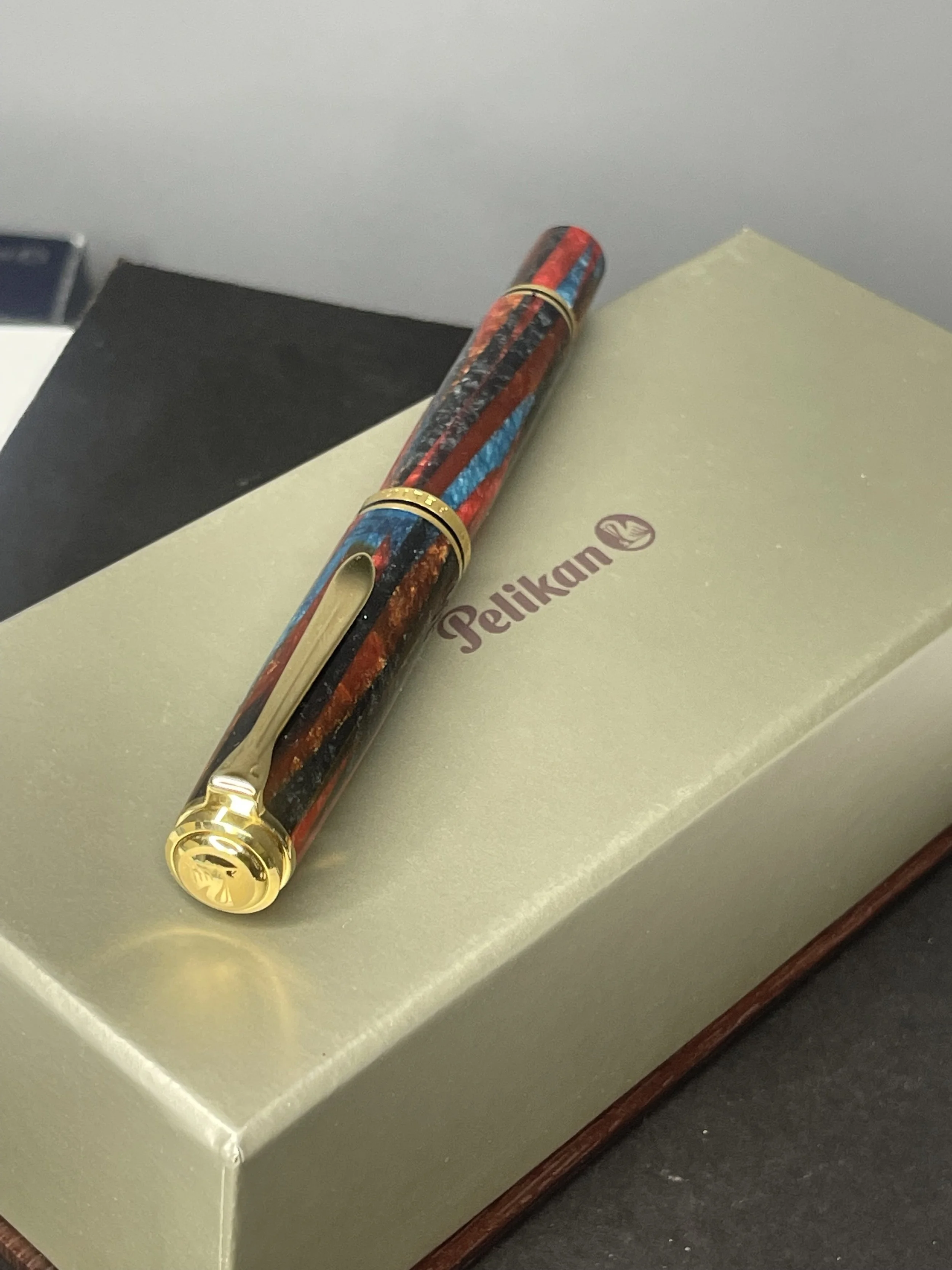 Pelikan Souverain M1000 Fountain Pen in Speakeasy Celluloid