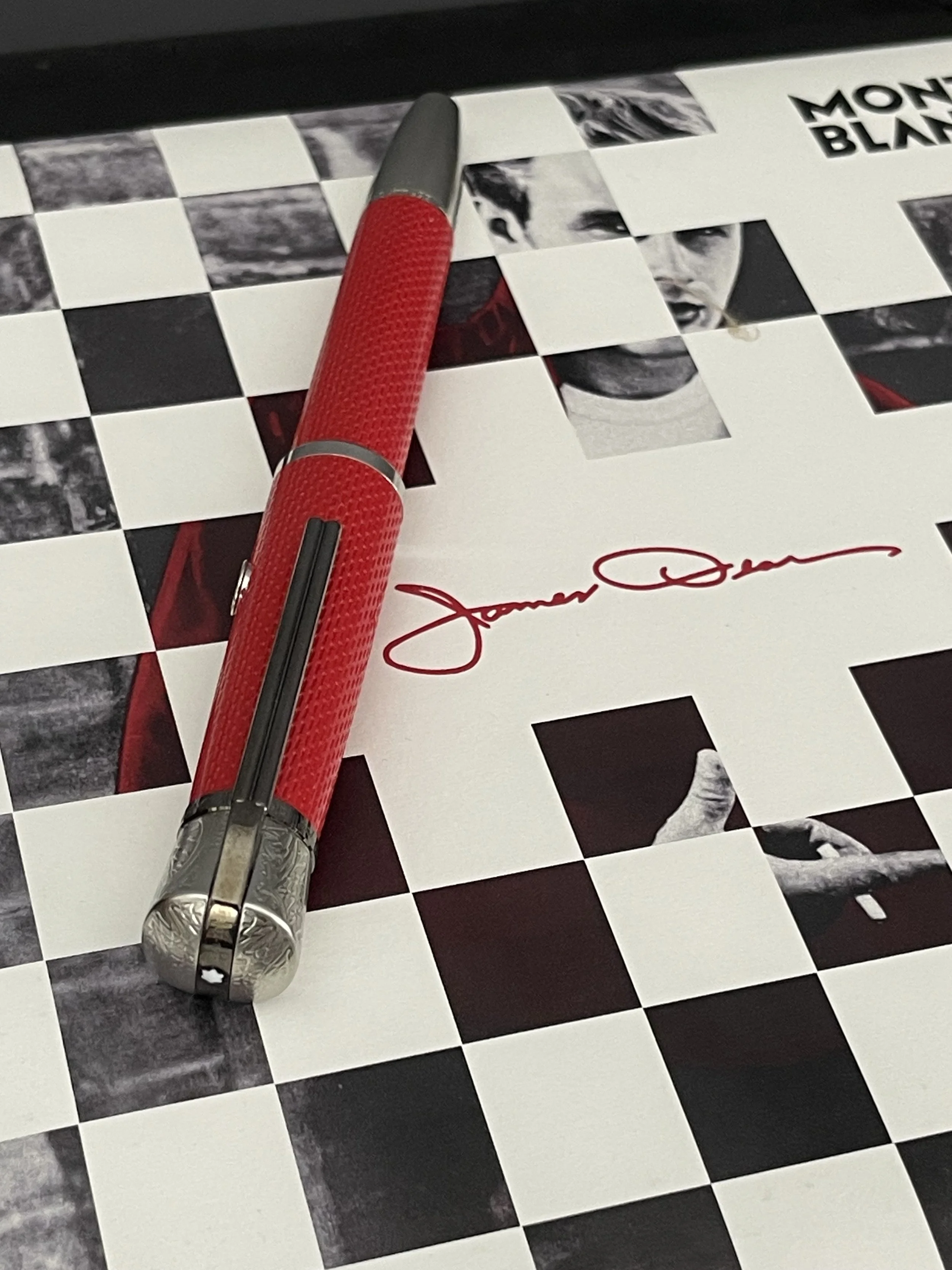 GREAT CHARACTERS JAMES DEAN FOUNTAIN PEN SPECIAL EDITION MONTBLANC 