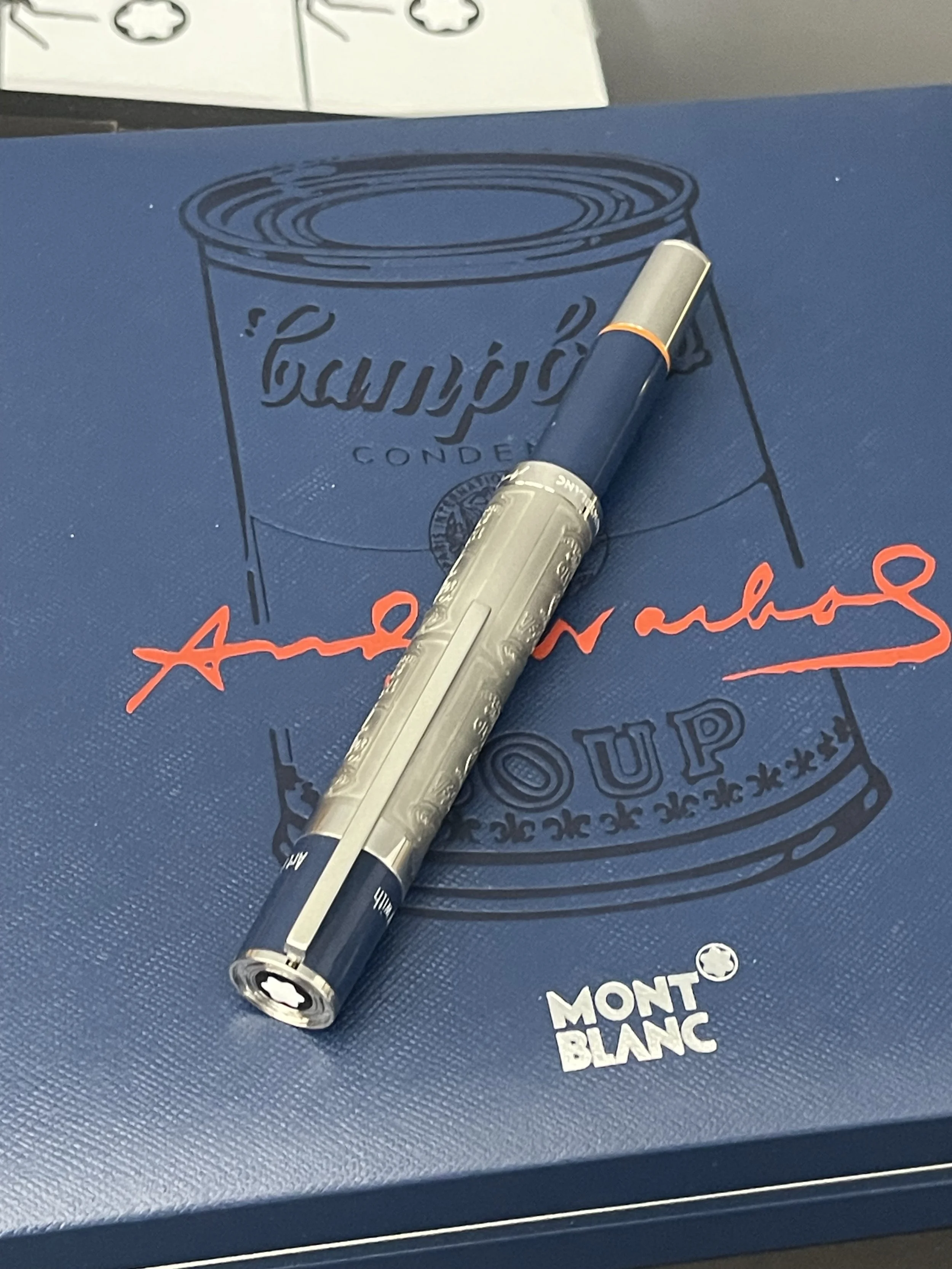 Montblanc Great Characters Edition Andy Warhol Rollerball Pen — ST 