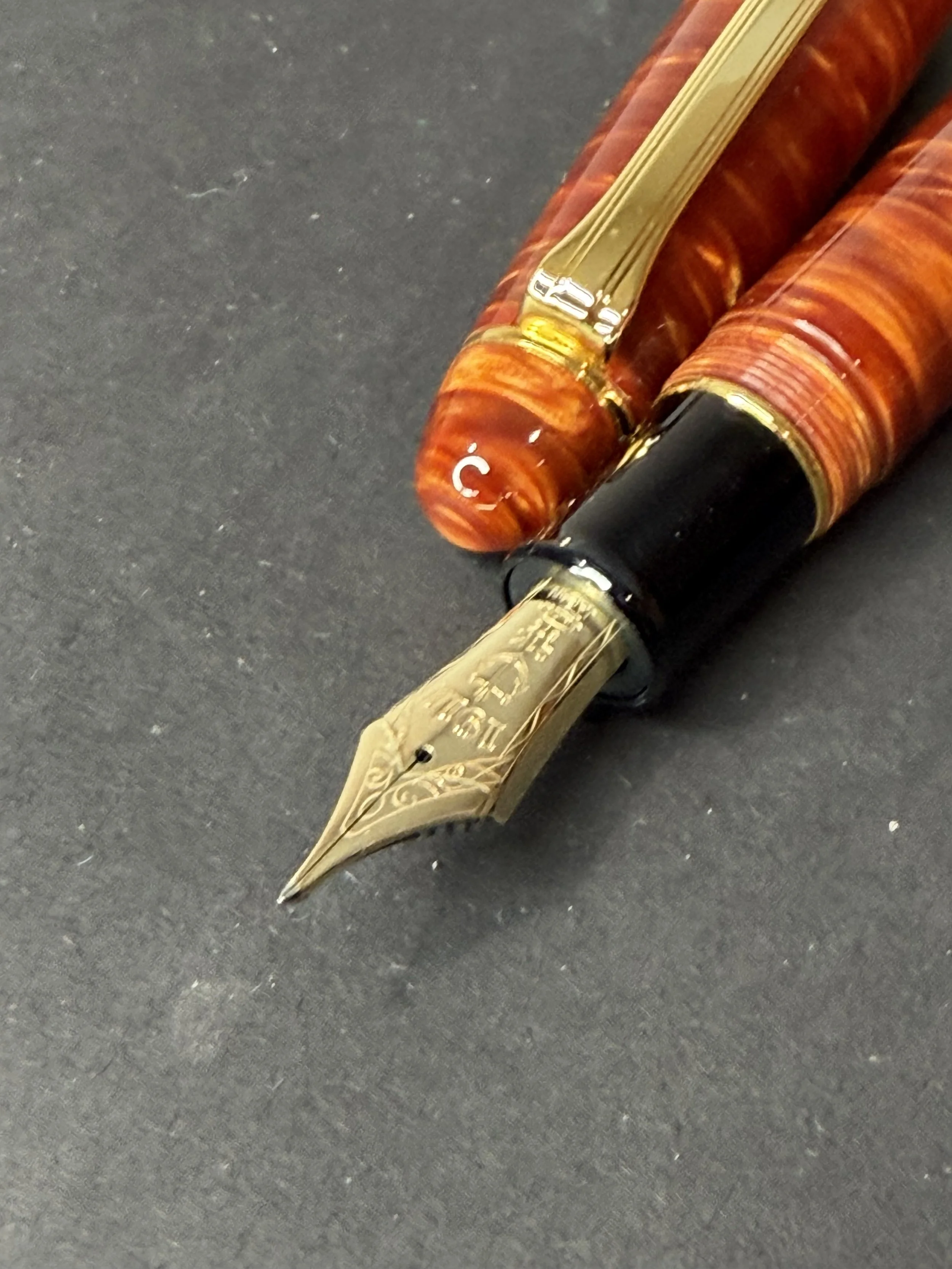 Classic Pens LB5 Kouseki (Diamond Brown) Fountain Pen. Numbered Edition with  Sailor Nagahara Crosspoint Nib