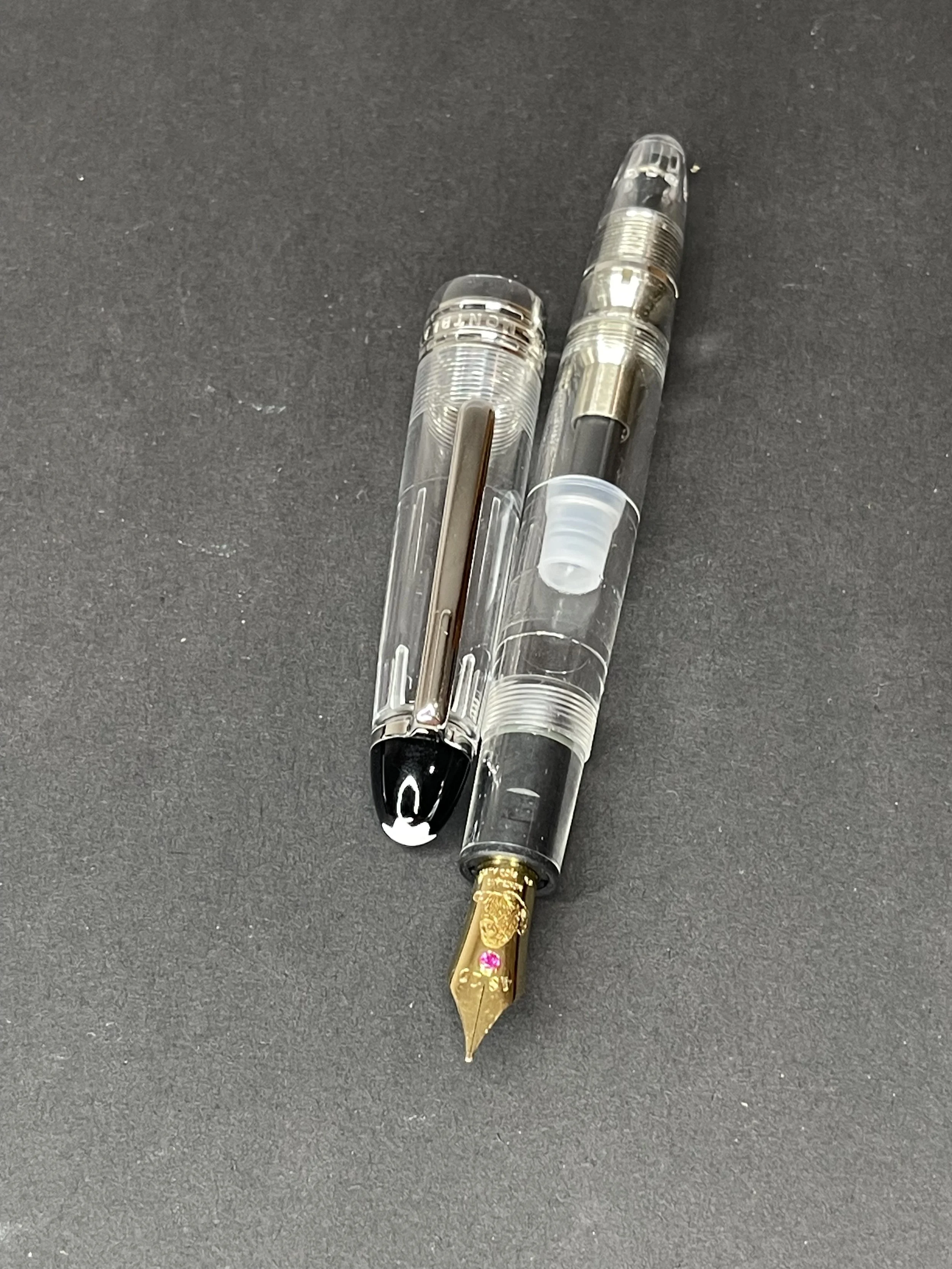 Montblanc Meisterstuck 146 LeGrand Demonstrator Fountain Pen with 