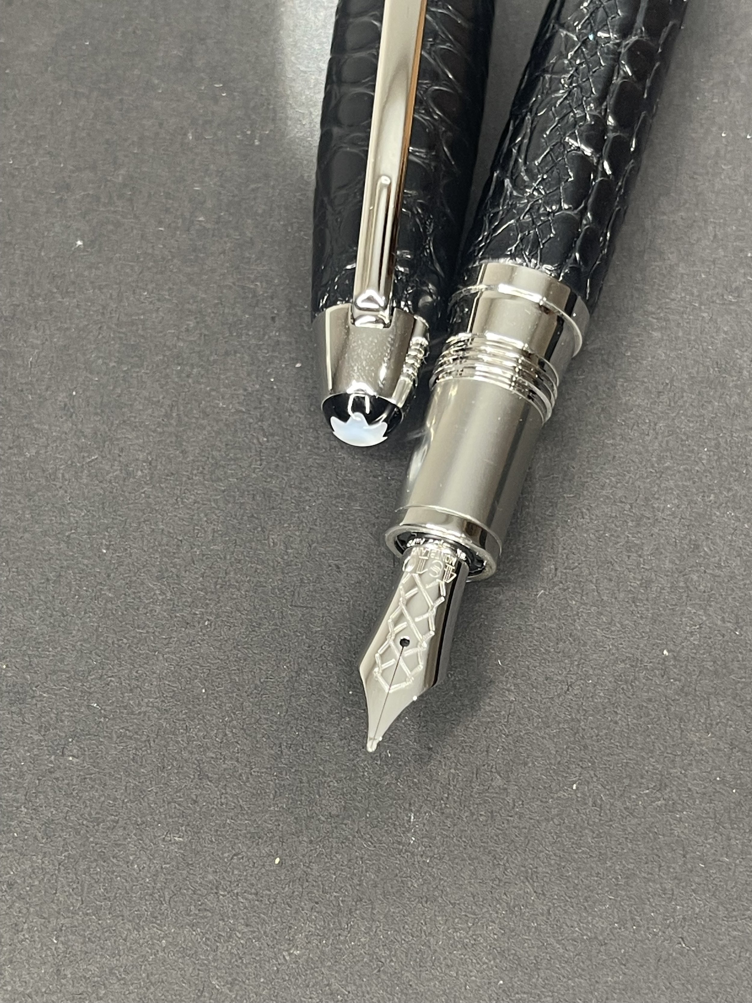 Montblanc Great Masters for Meisterstuck Exotic Leather Black 