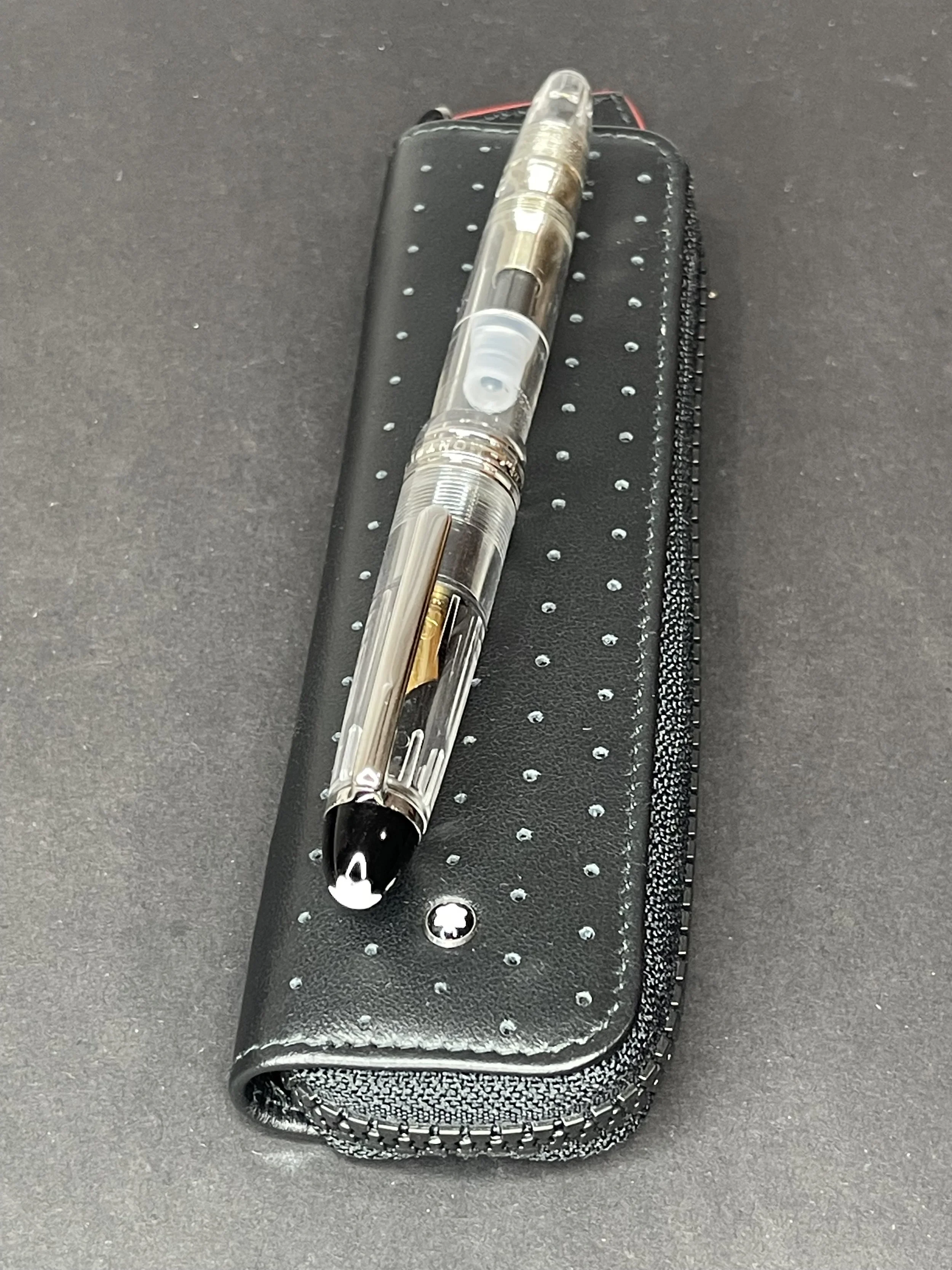 Montblanc Meisterstuck 146 LeGrand Demonstrator Fountain Pen with 