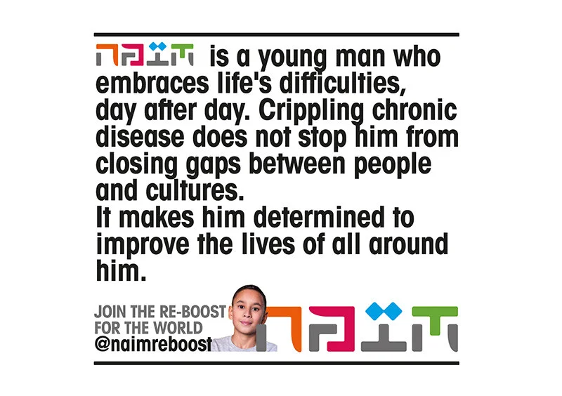 JOIN THE Re-BOOST FOR THE WORLD.