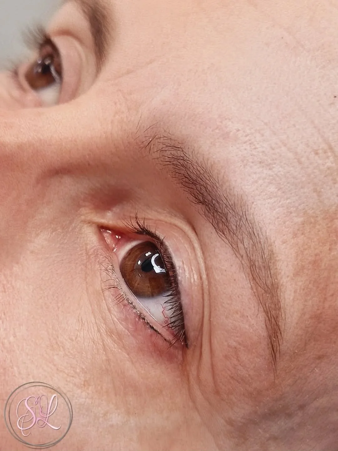 ☀️ I  A M  B A C K... 😍

...en wat is er fijner dan terugkomen en zulke prachtige, genezen resultaten te mogen bewonderen van de behandelingen van v&oacute;&oacute;r de zomer? 

Op deze foto zie je het resultaat van permanente make-up wenkbrauwen, n