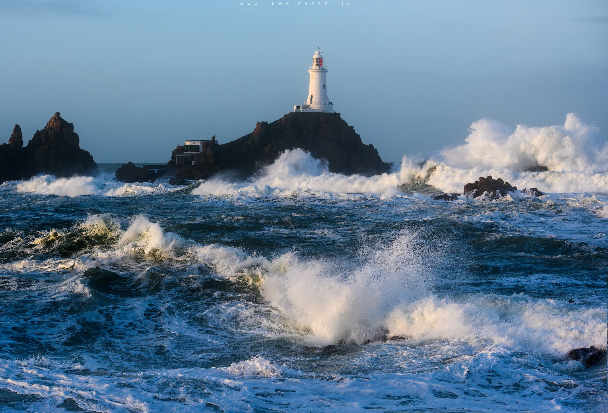 Stormy Dawn at Corbiere Lighthouse