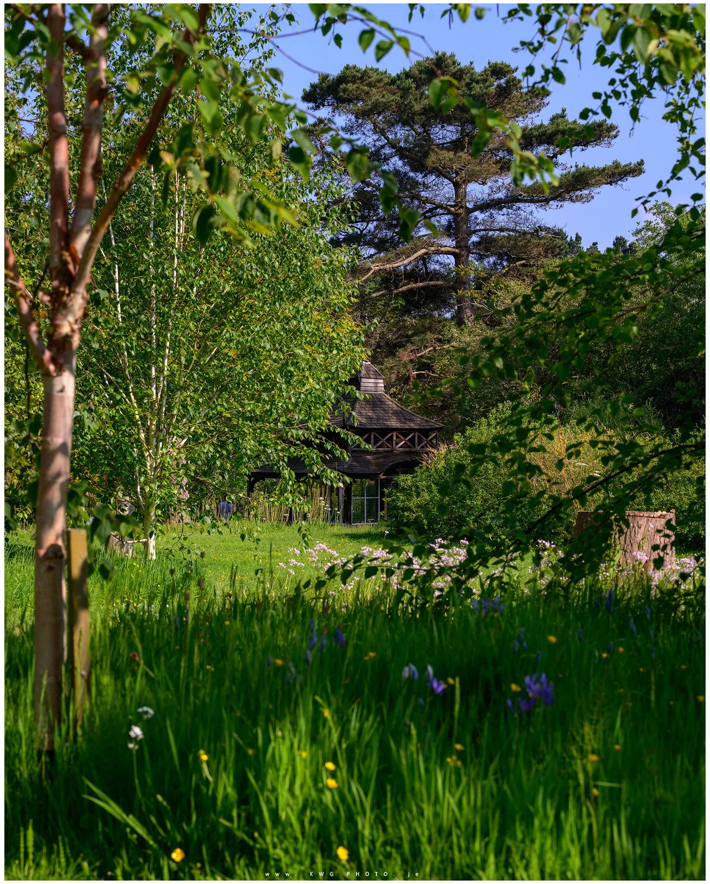 Spring in Samares Manor Gardens