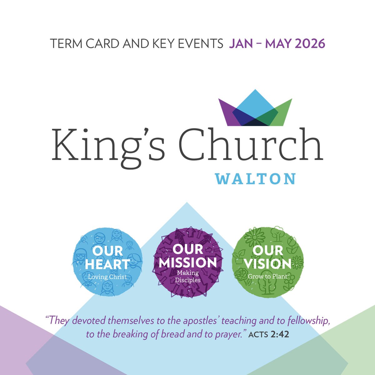 Spring Term Card