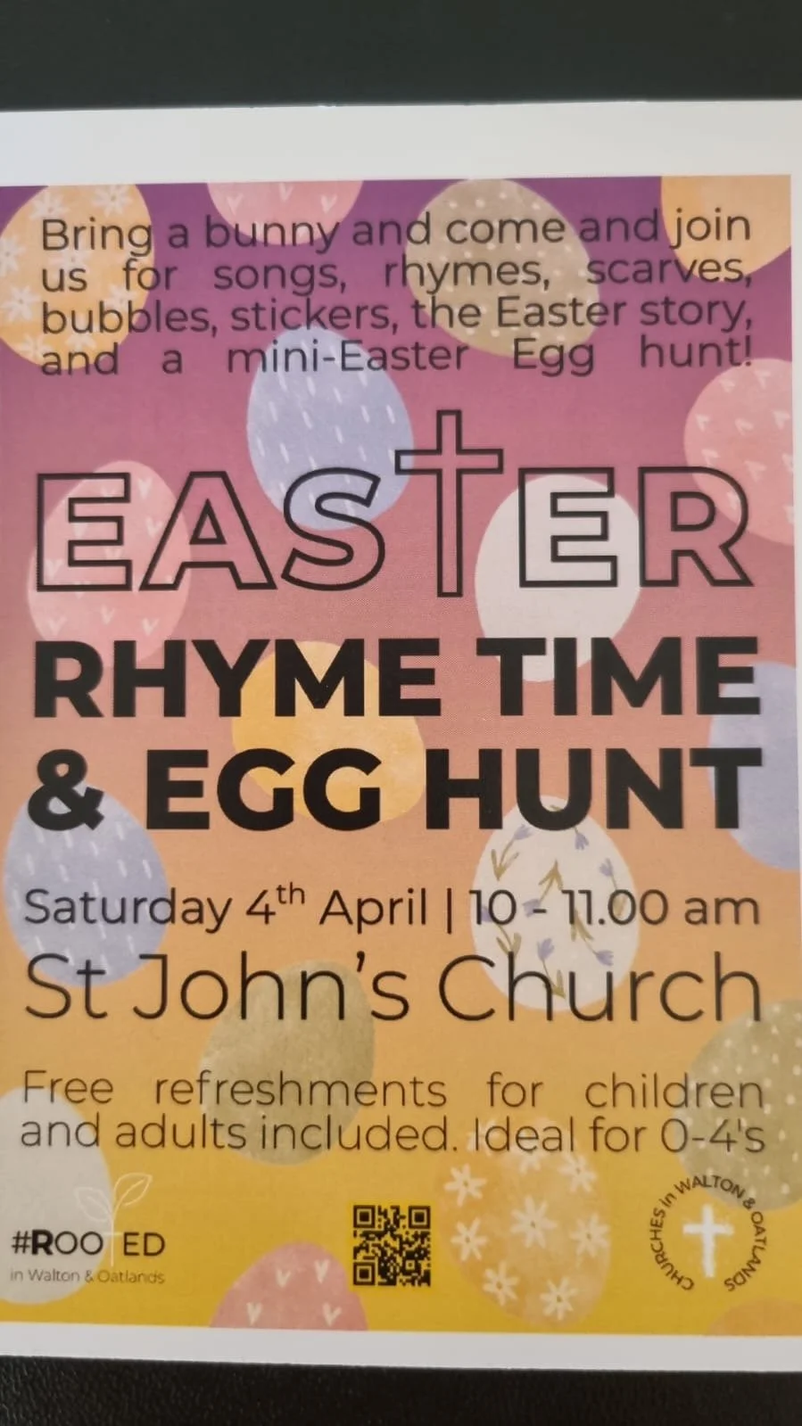 Easter Rhyme Time & Egg Hunt