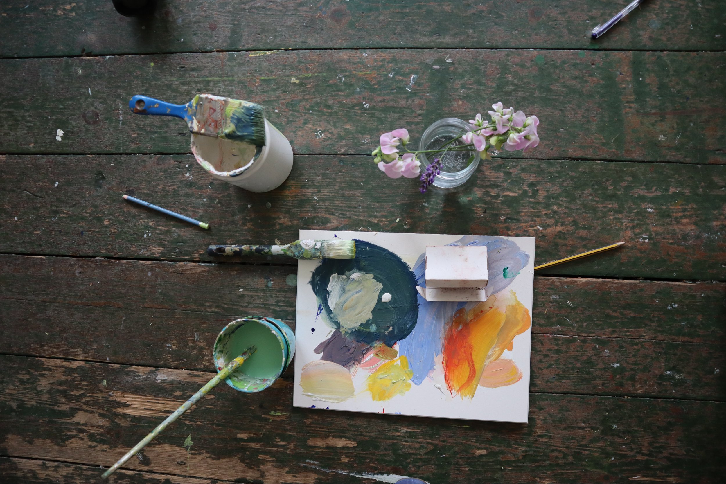 Untitled. Sweat Pea. Process. 15 .JPG