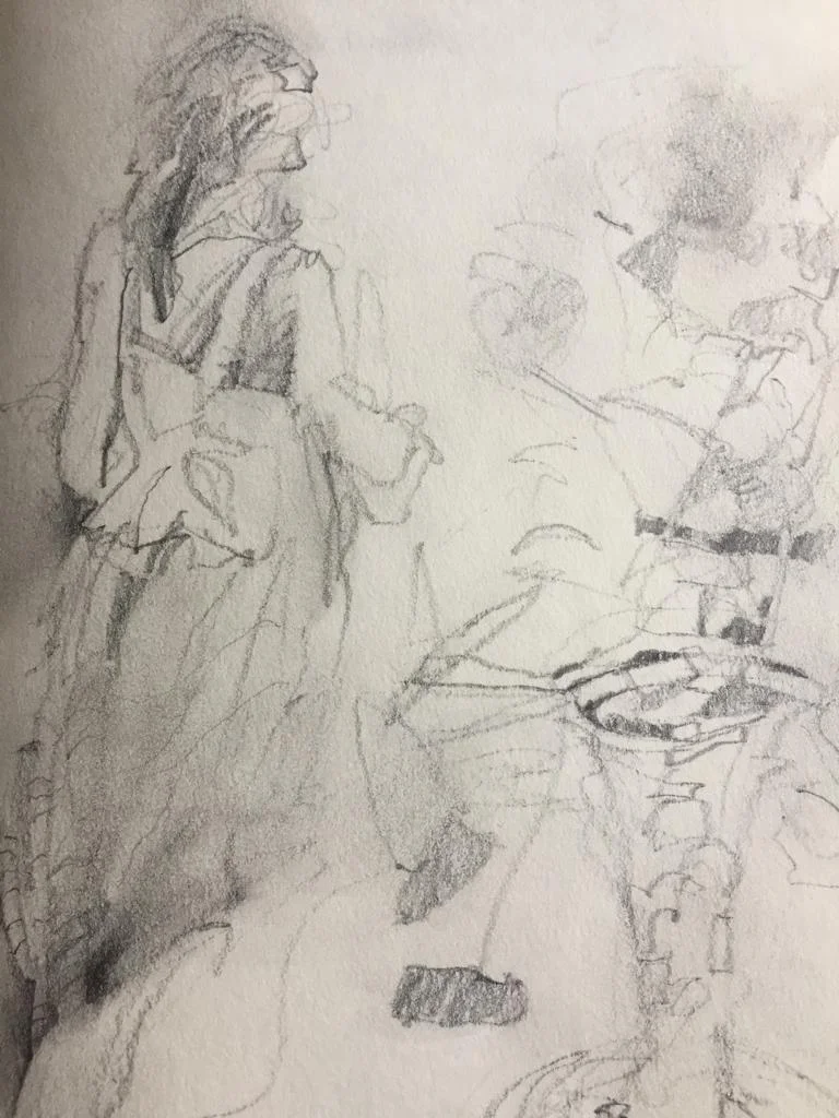 Lost on a bench