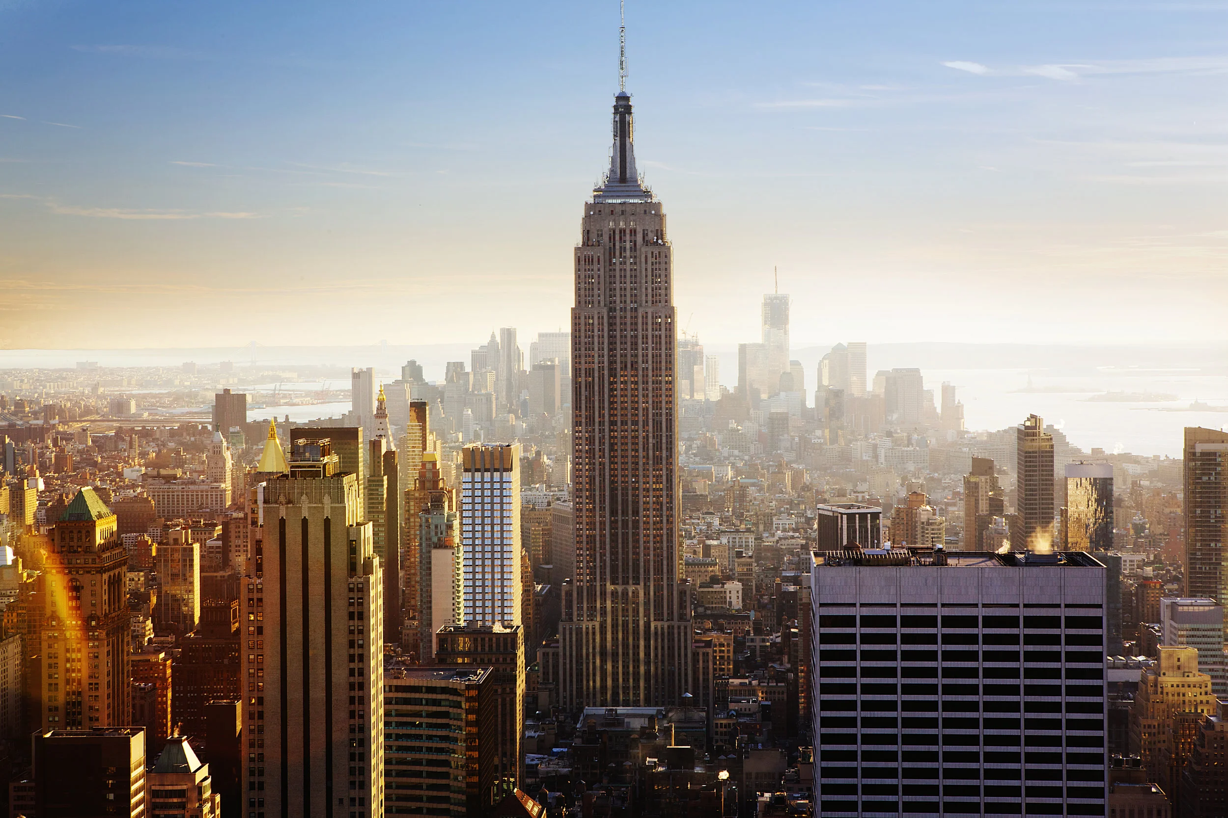   From New York  
