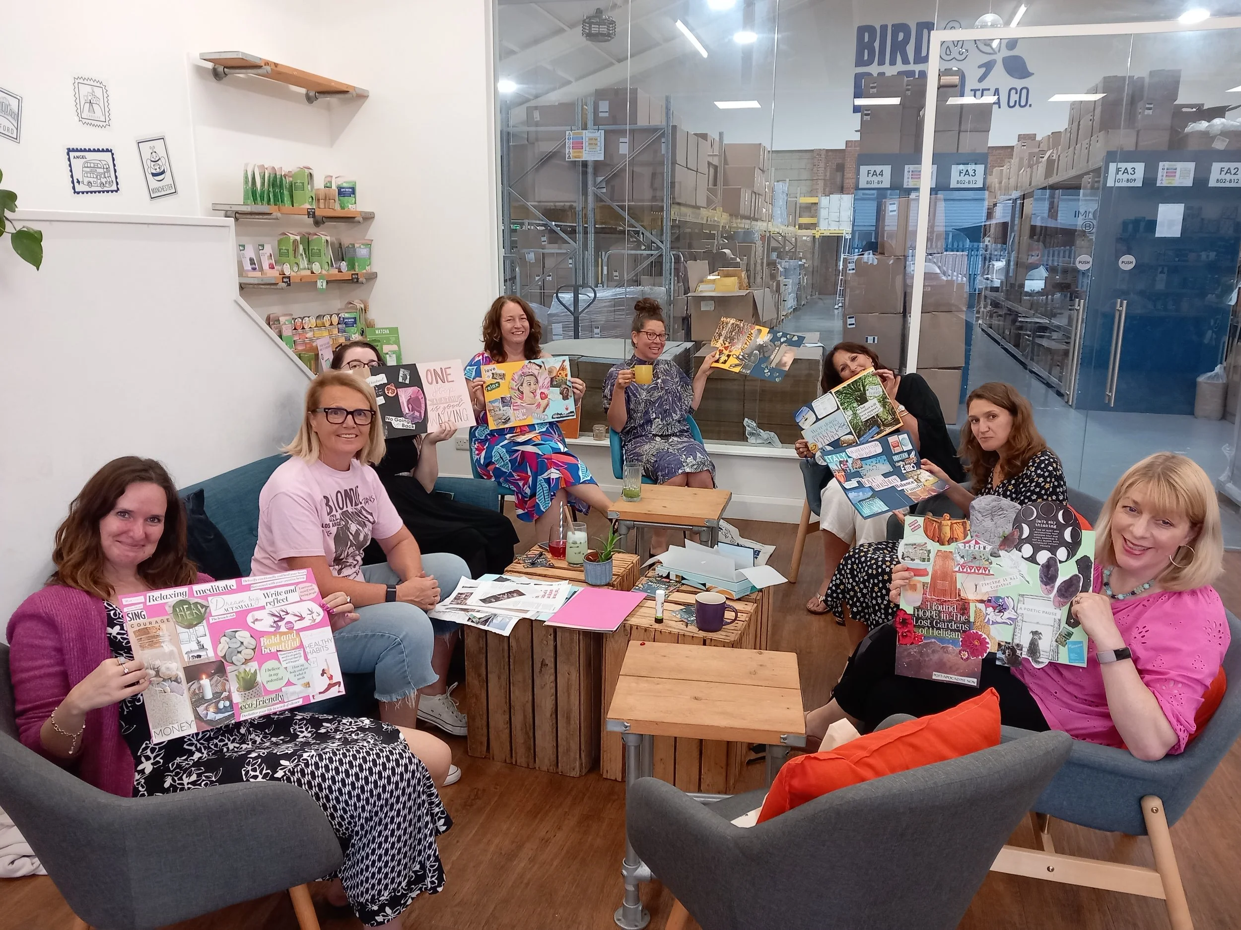 Vision Board Workshop at Bird & Blend, Worthing