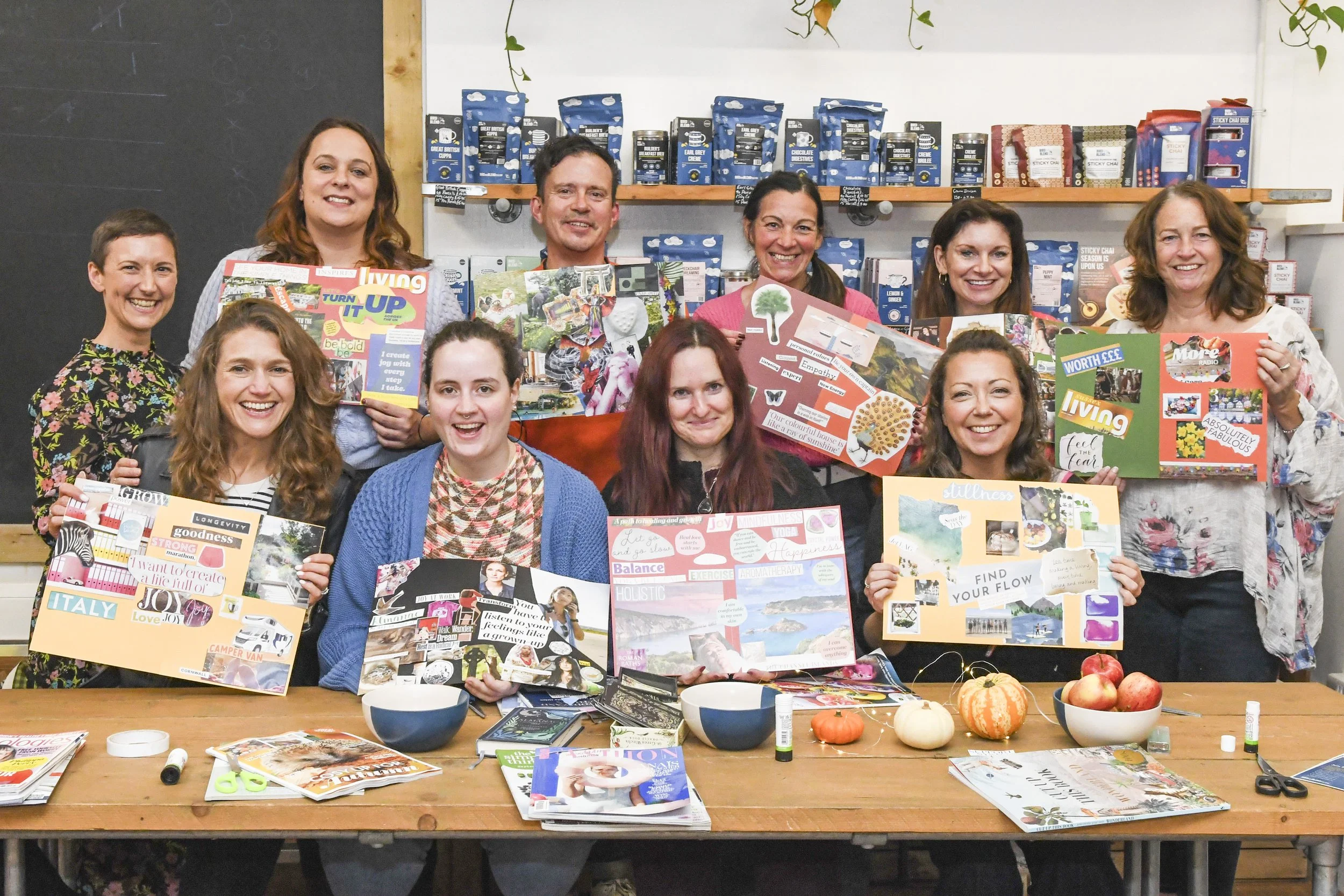 Vision Board Workshop at The Globe, Hay-on-Wye