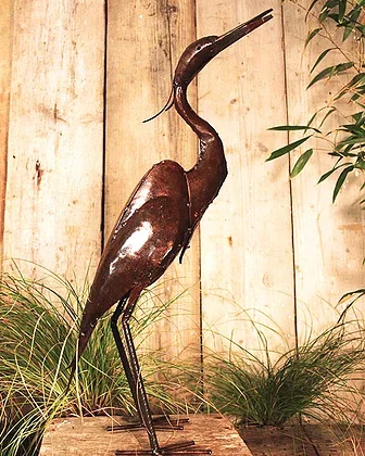 recycled_egret_sculpture