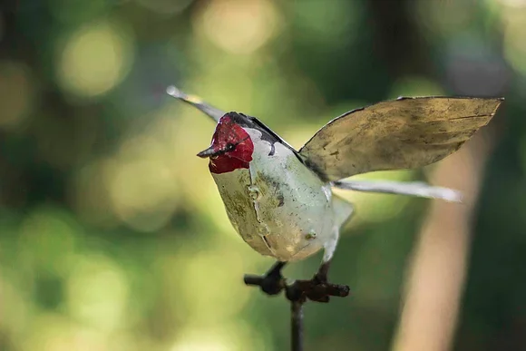 flying_goldfinch_on_rod